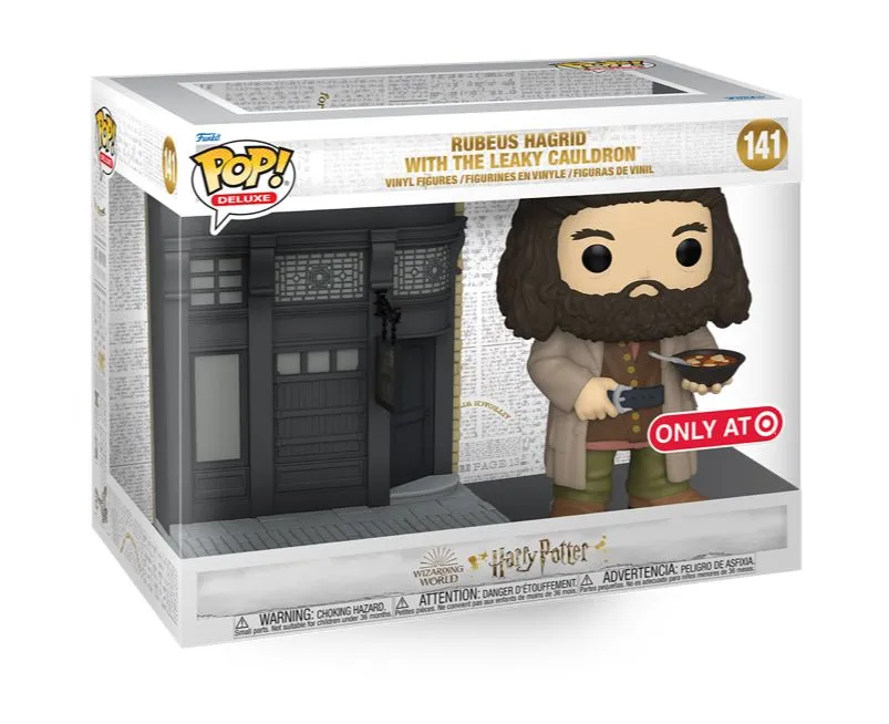 Product image for Funko Pop Deluxe! Harry Potter- Rubeus Hagrid With The Leaky Cauldron- Target Exclusive