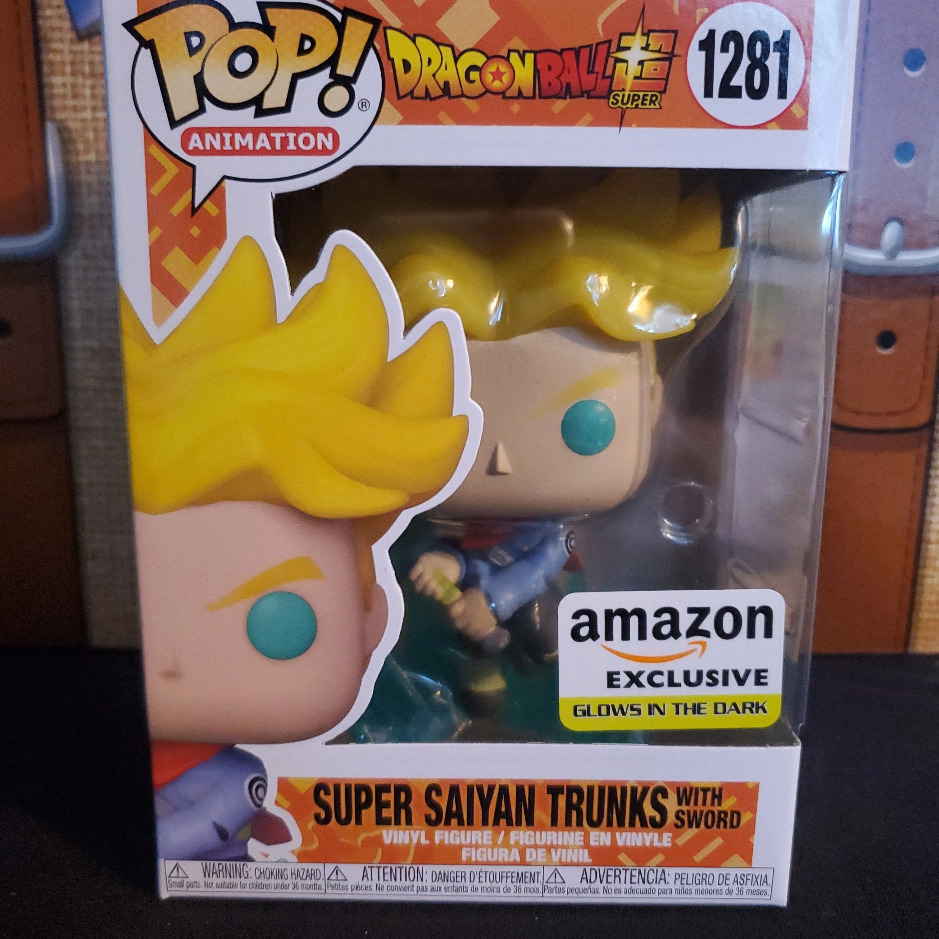 Product image for Super Saiyan Trunks with Sword (Glow in the Dark)