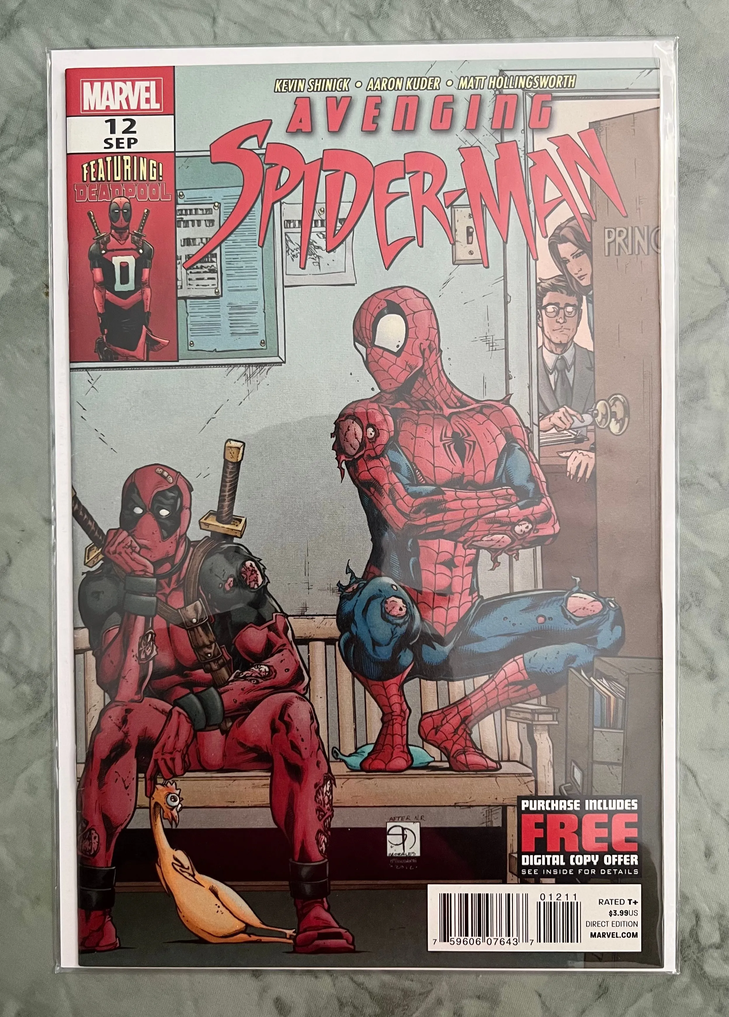 Product image for AVENGING SPIDER-MAN 12 SCARLET SPIDER-HAM 1ST APPEARANCE