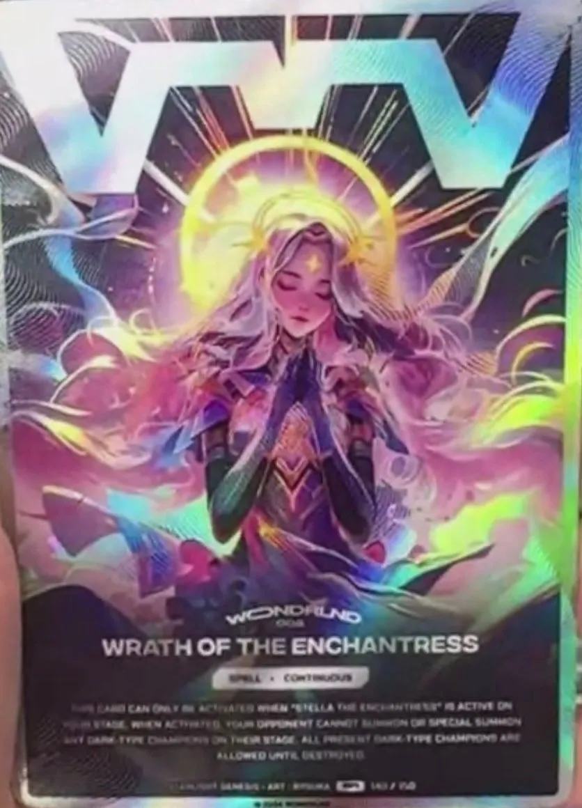 Product image for Wondering TCG Starlight Genesis - Warth of the enchantress