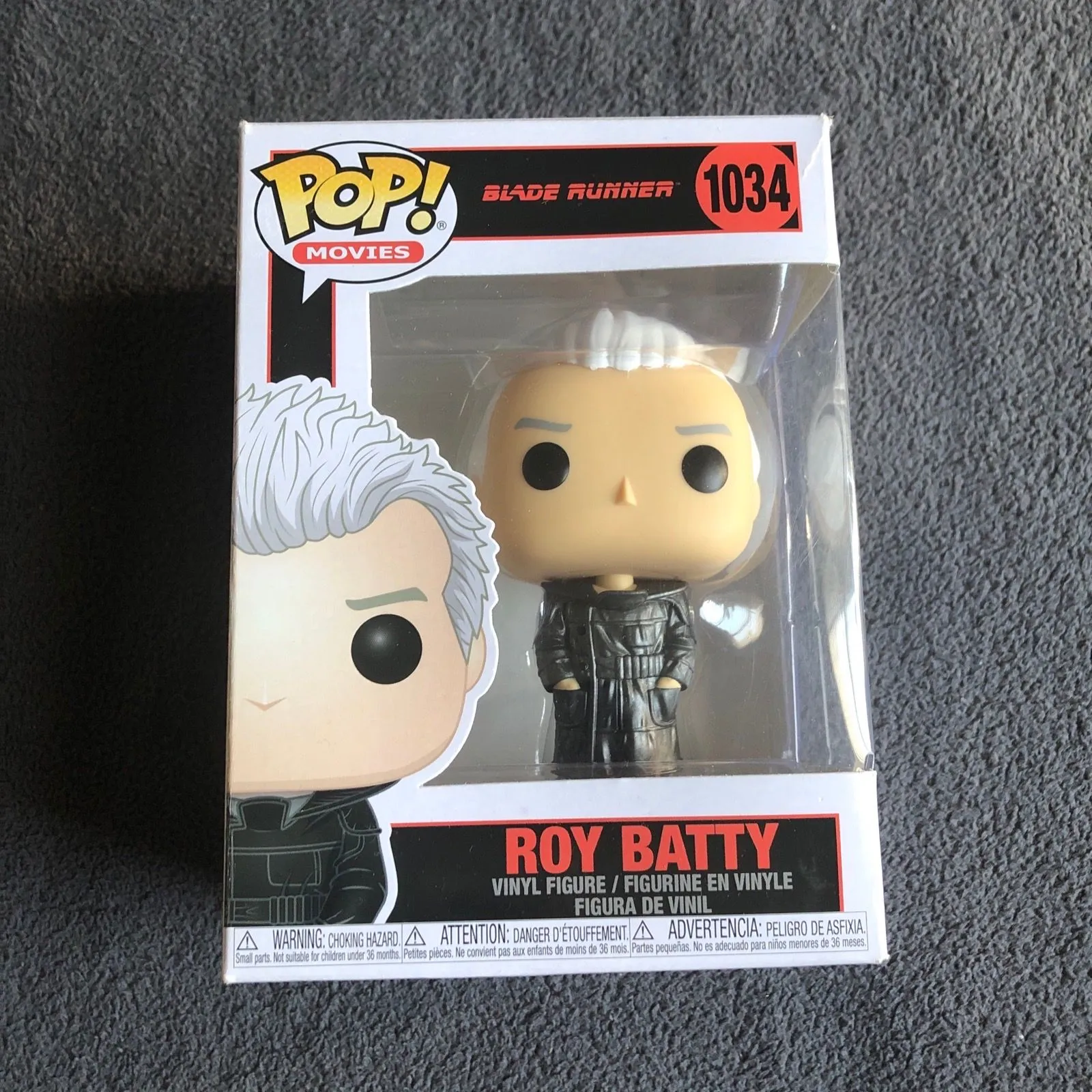 Product image for Funko Pop! Movies Blade Runner Roy Batty #1034 Vinyl Figure - NIB