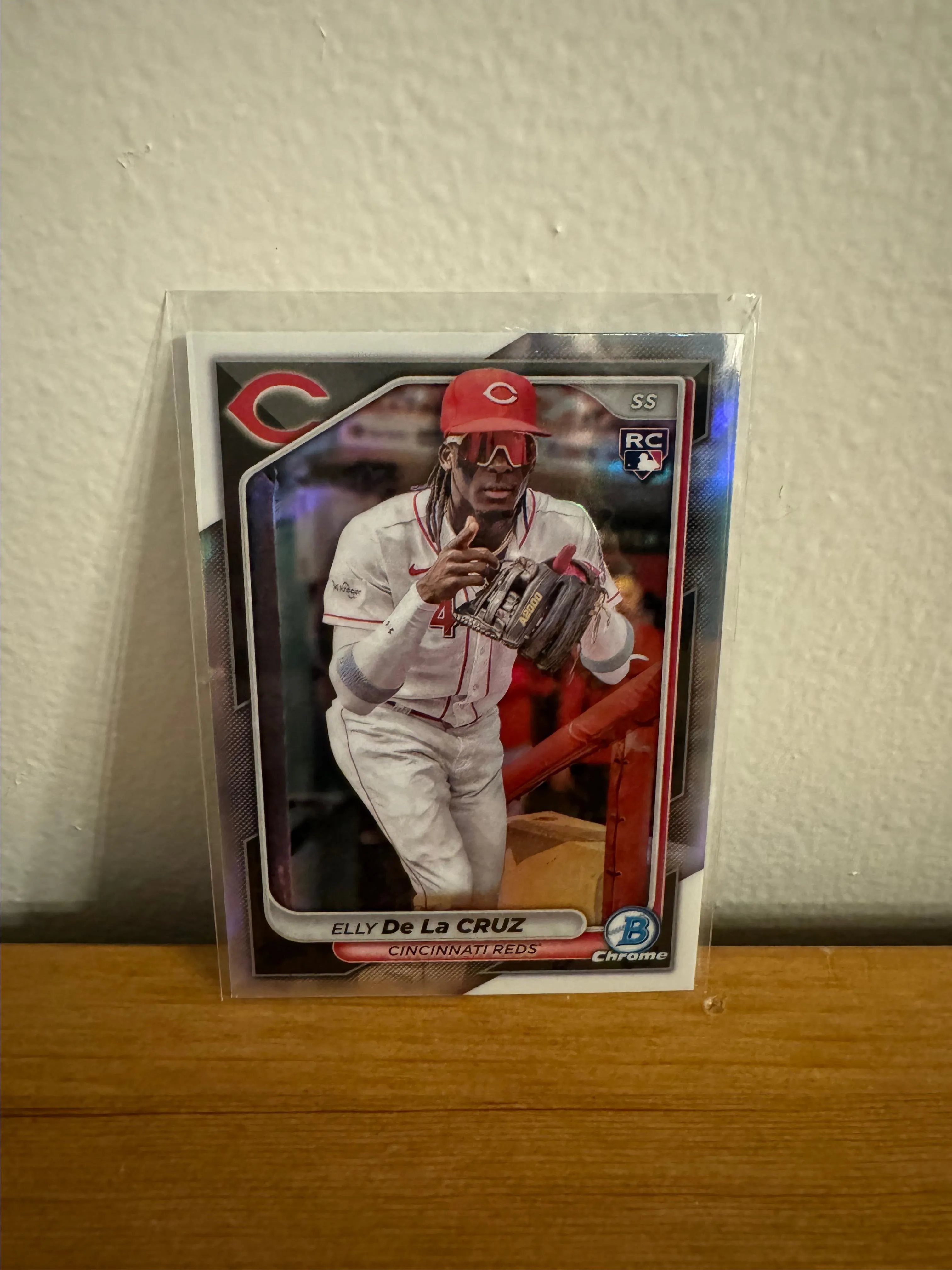 Product image for 2024 Bowman Chrome Baseball #42 Elly De La Cruz RC Image Variations SP