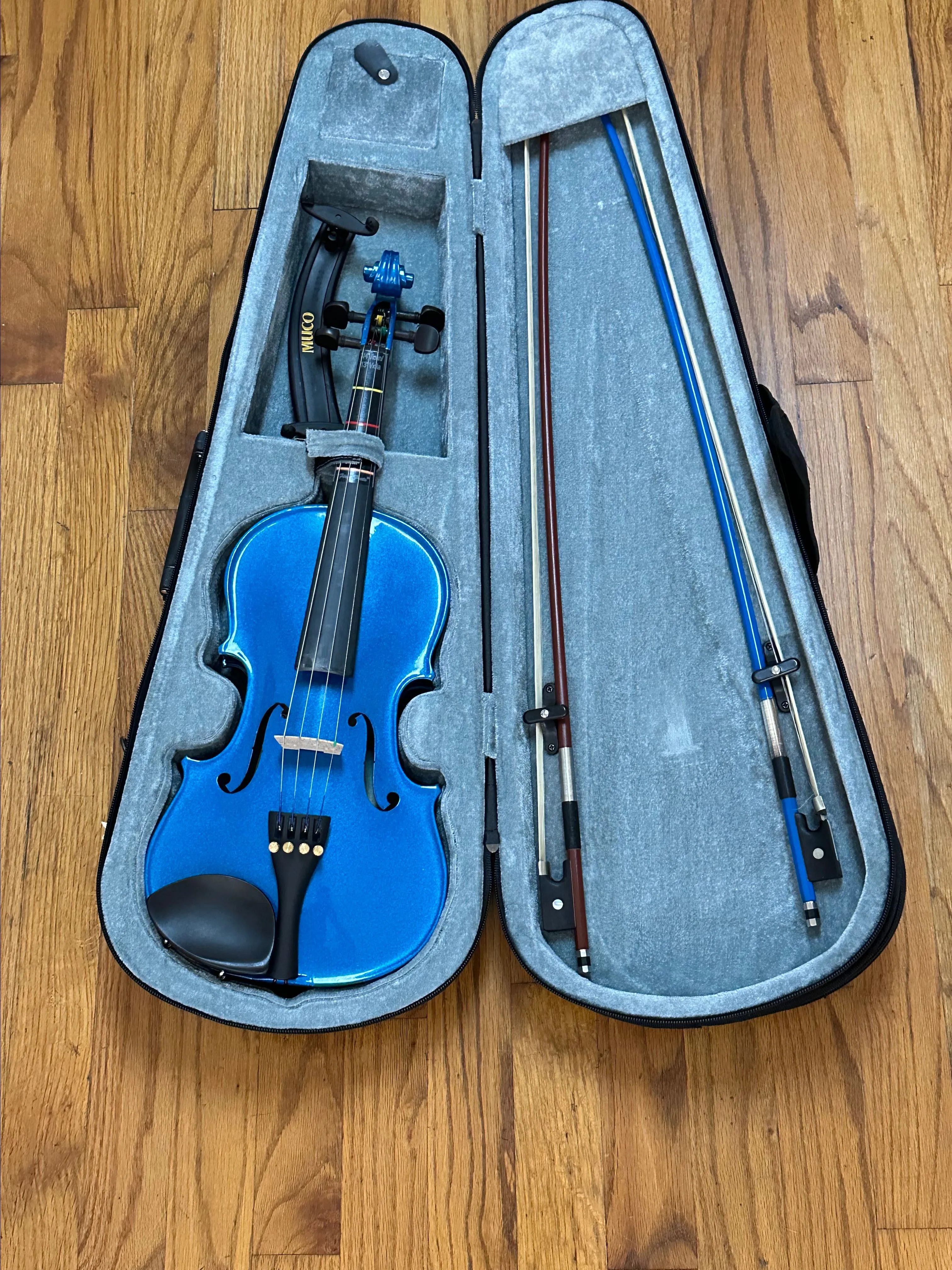 Product image for 0060 - Awesome Blue violin - Musino 3/4