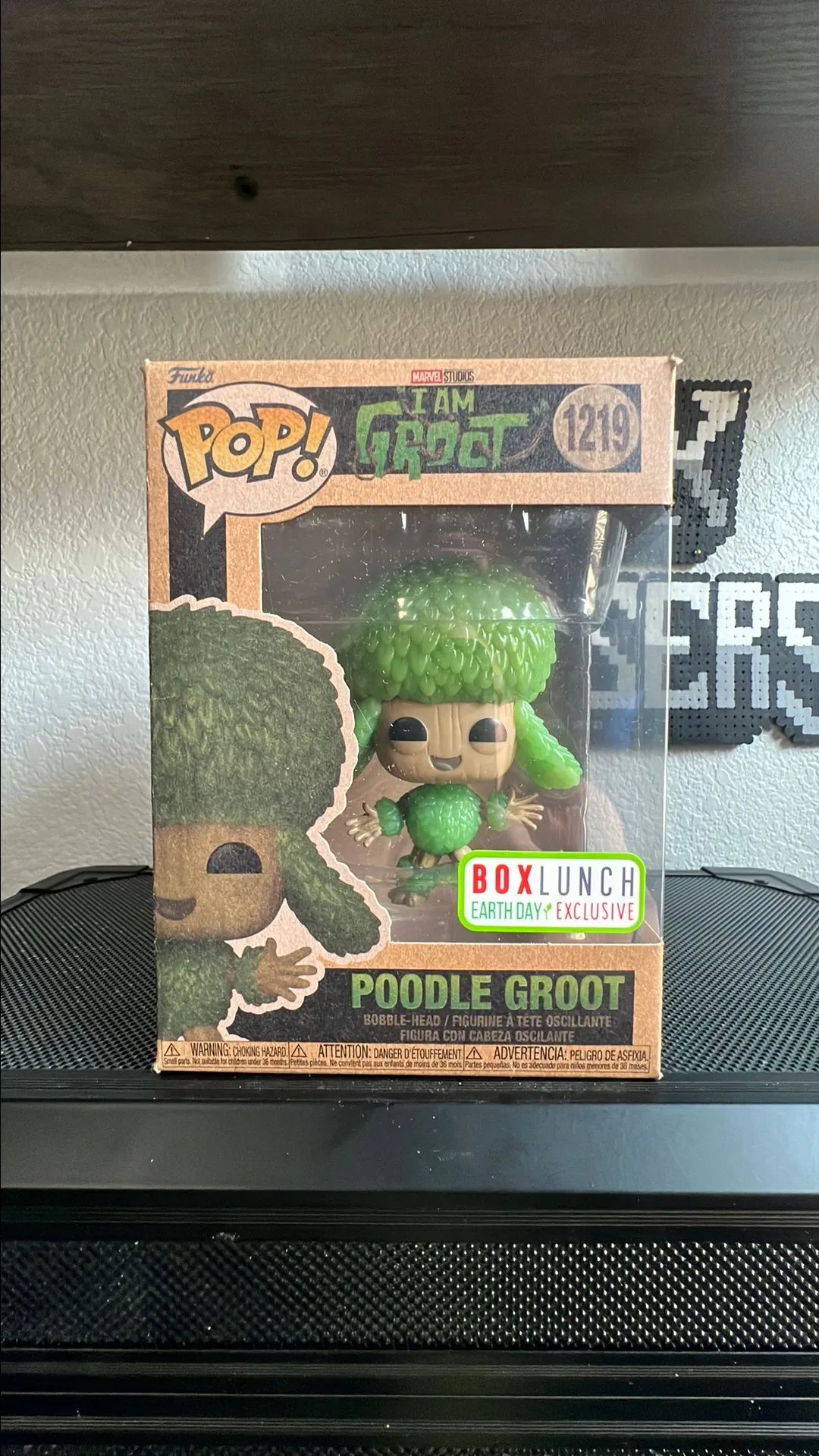 Product image for Poodle Groot Funko Pop - Box Lunch Earth Day Exclusive
