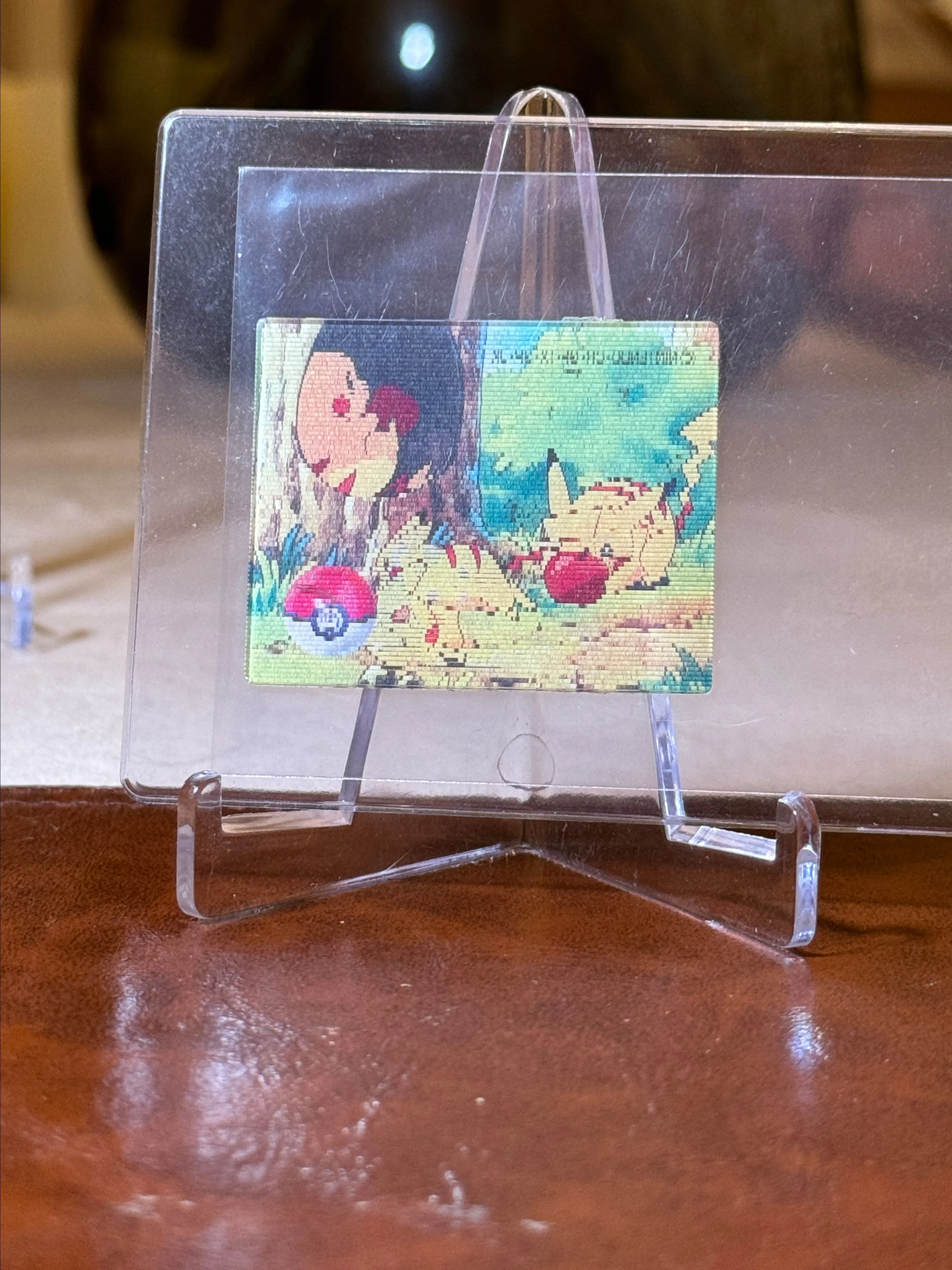 Product image for Pikachu Pokemon 3D Meiji Super Change Lenticular