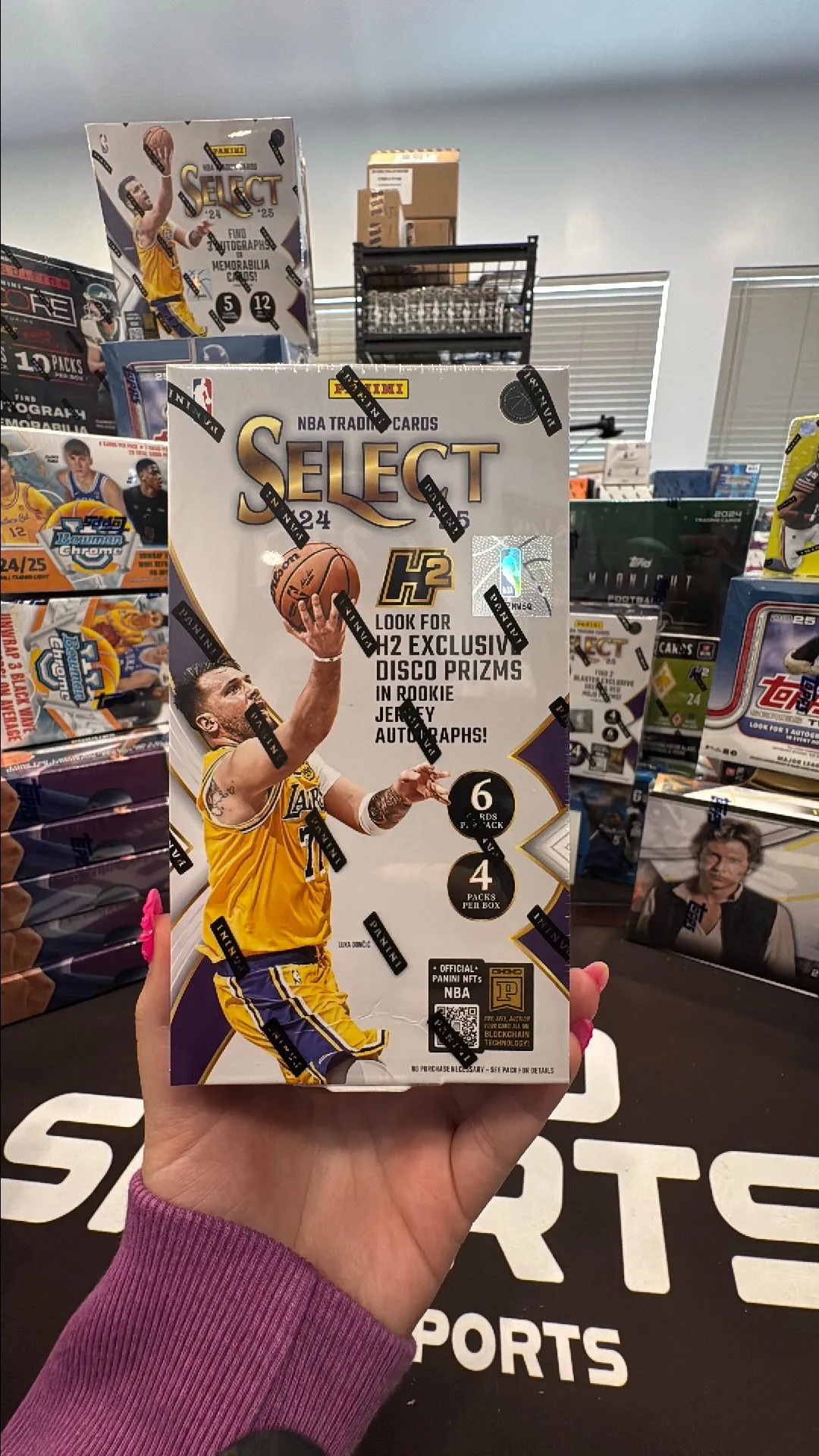 Product image for 2024/25 nba select h2