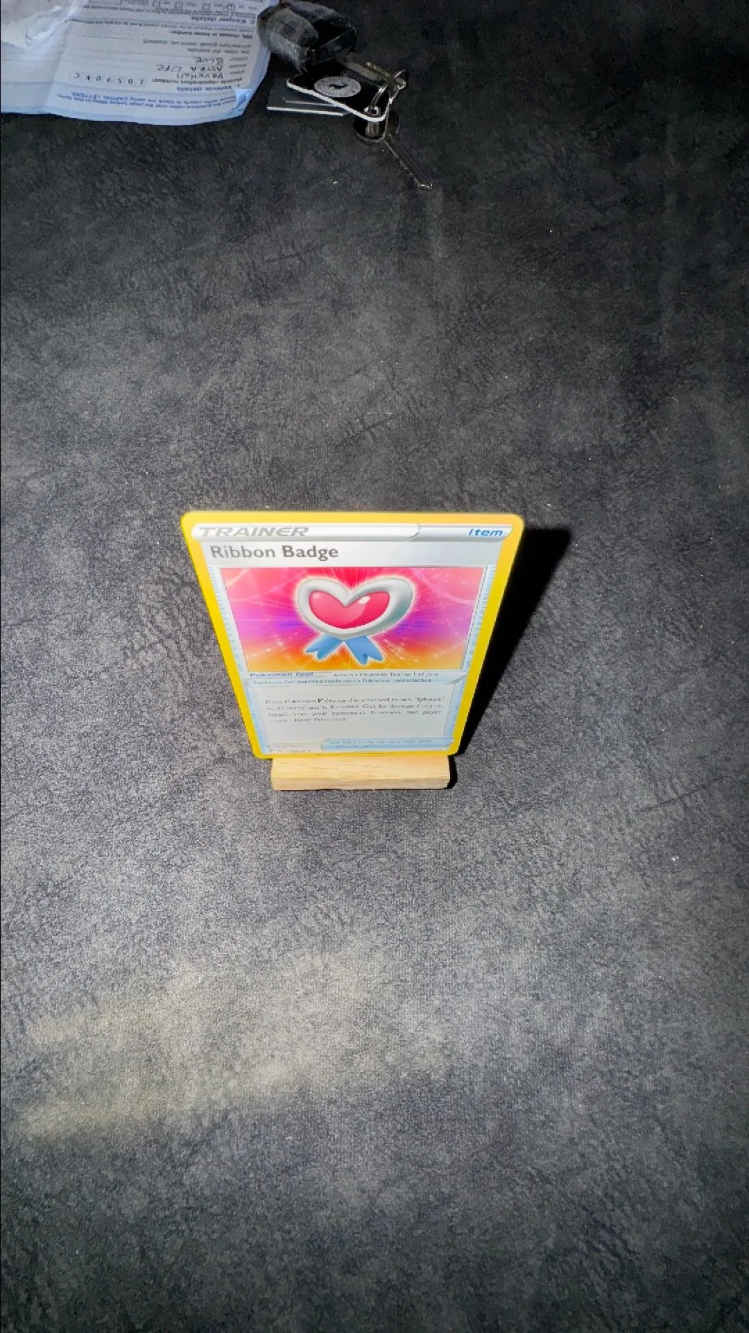 Product image for Pokemon: Sword & Shield Evolving Skies 2021 "RIBBON BADGE" #155/203 Trade Card