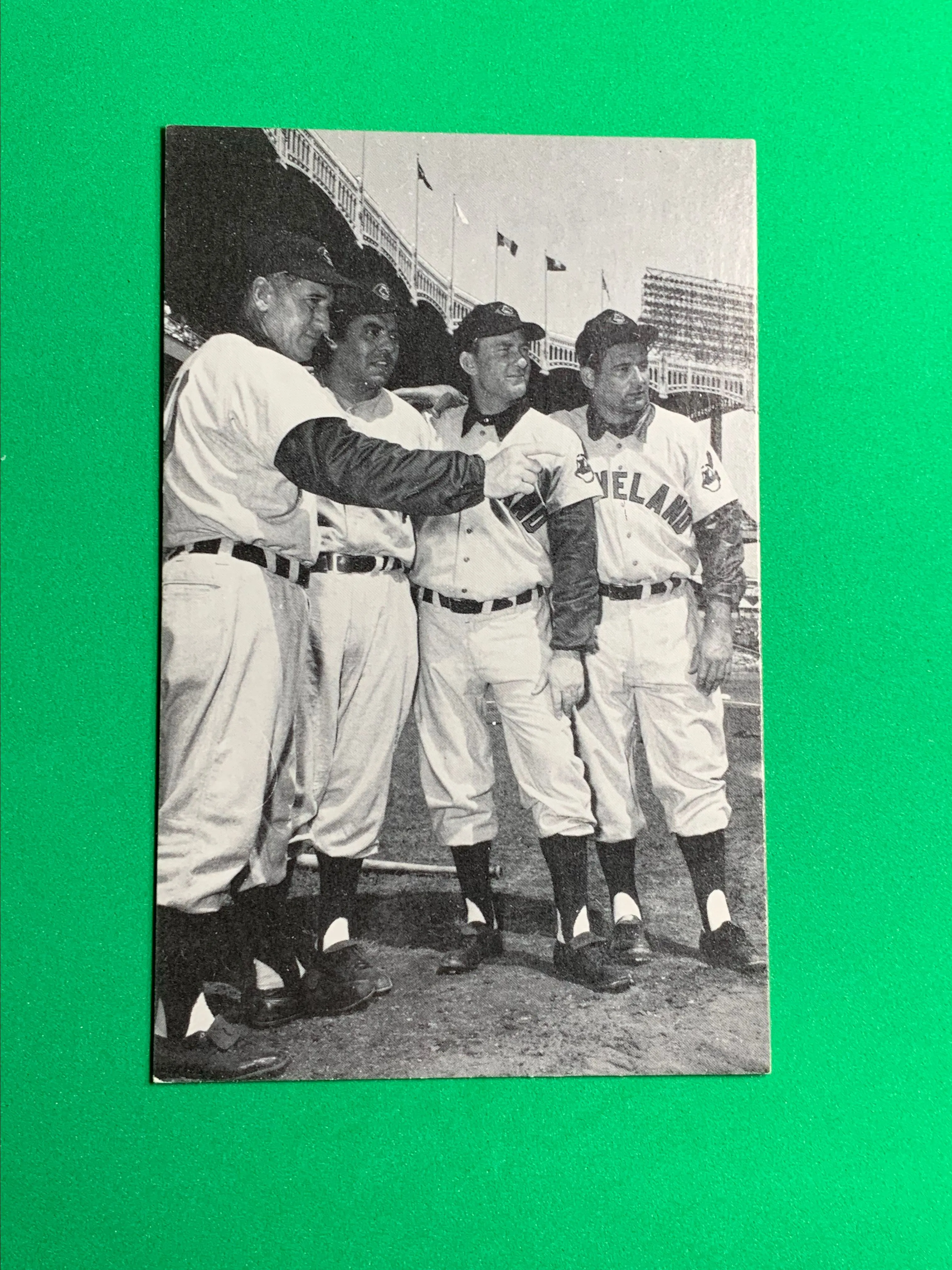 Product image for 1985 Baseball Photo Classics #13 Al Lopez, Mike Garcia, Bob Lemon, Early Wynn Cleveland Indians WNT5