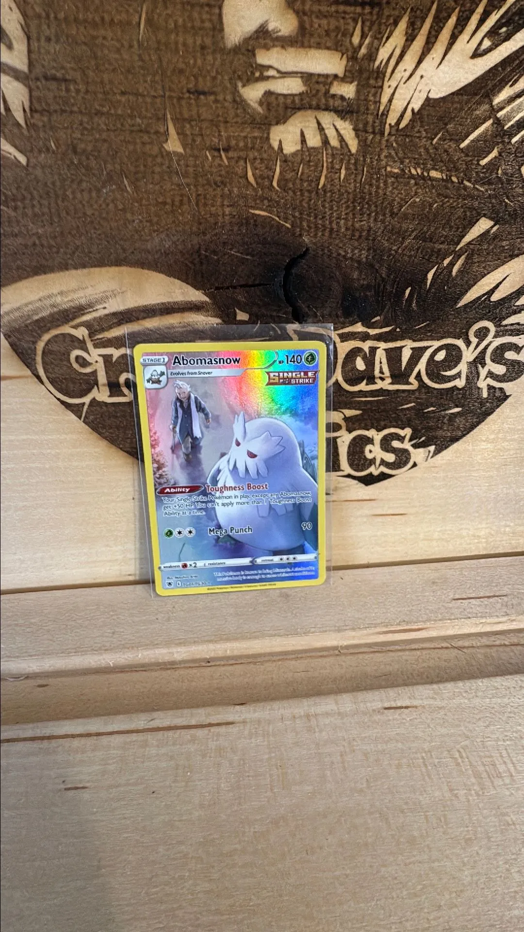 Product image for Abomasnow Holo TG01/TG30 Pokémon card
