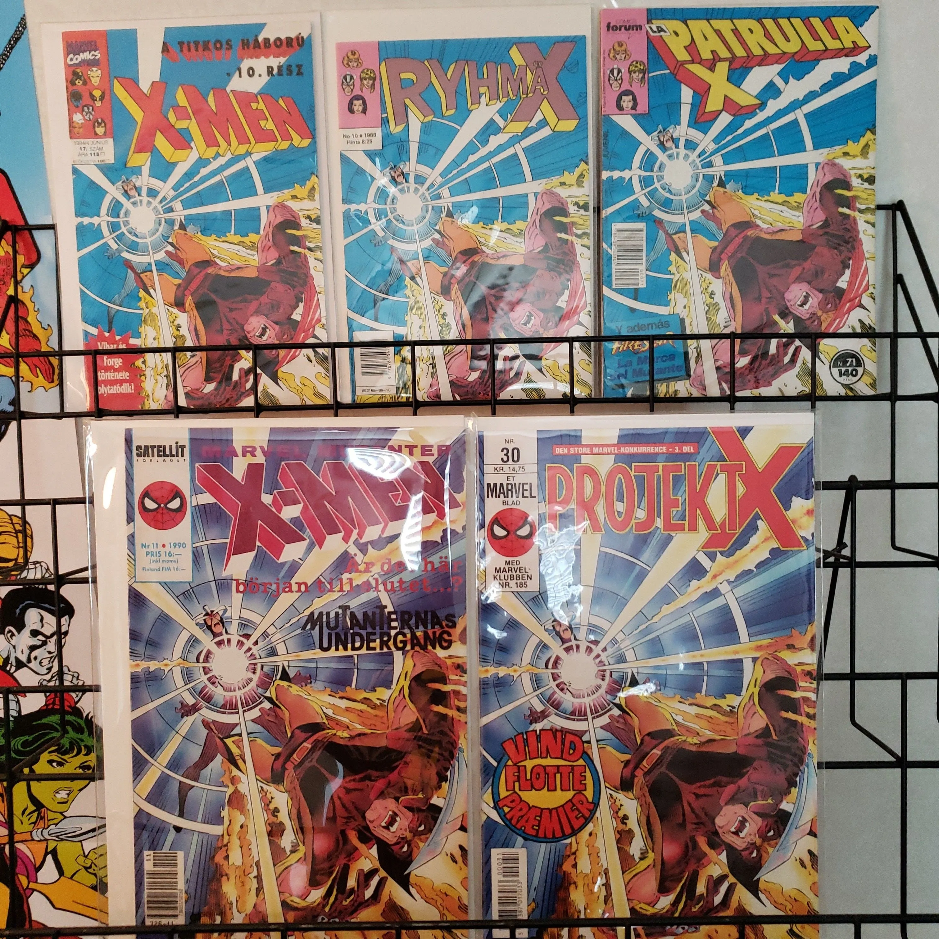 Product image for X-men 221 cover set of 5!