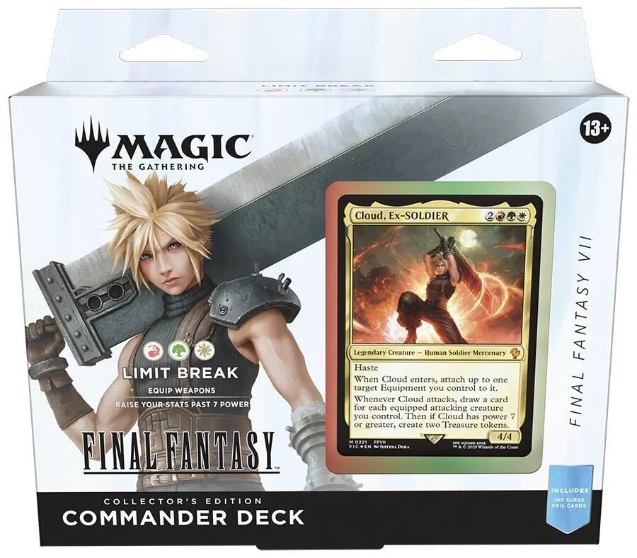 Product image for FINAL FANTASY Commander Deck - FINAL FANTASY VII Limit Break (Collector's Edition) - Commander: FINA