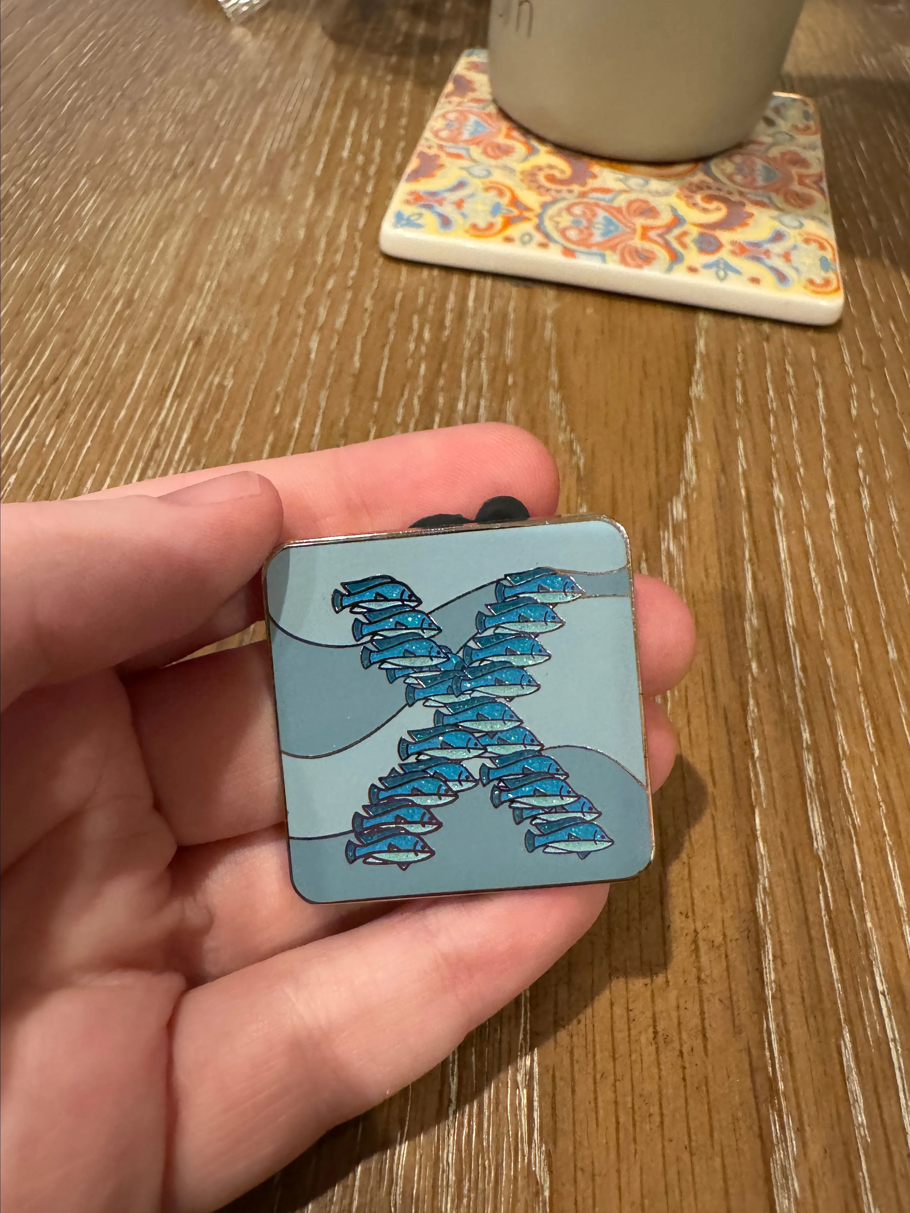 Product image for Disney Pin Limited Release LR Pixar Alphabet Mystery - X for Moonfish chaser