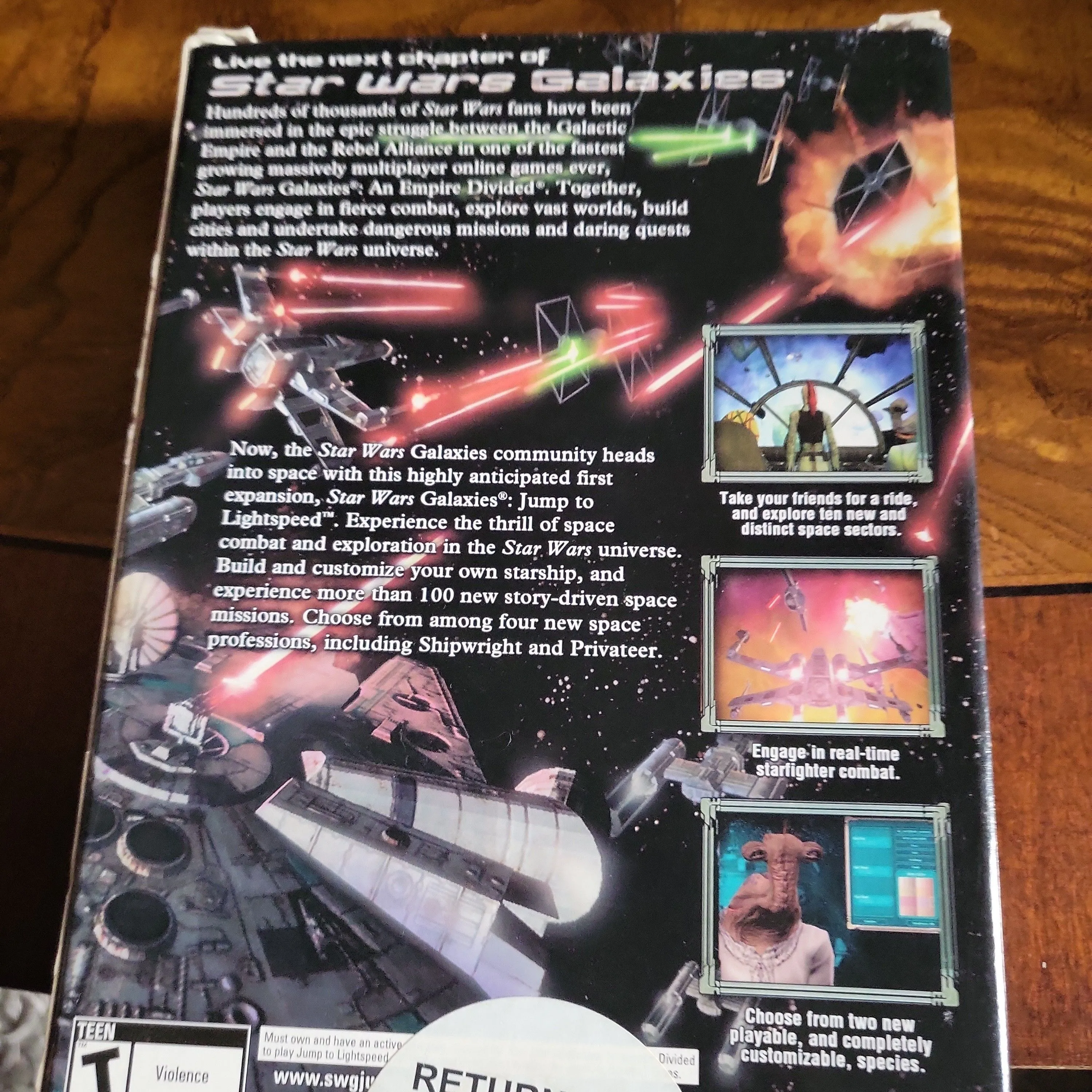 Star Wars: Galaxies Jump to Lightspeed (PC) · Whatnot: Shop, Sell, Connect