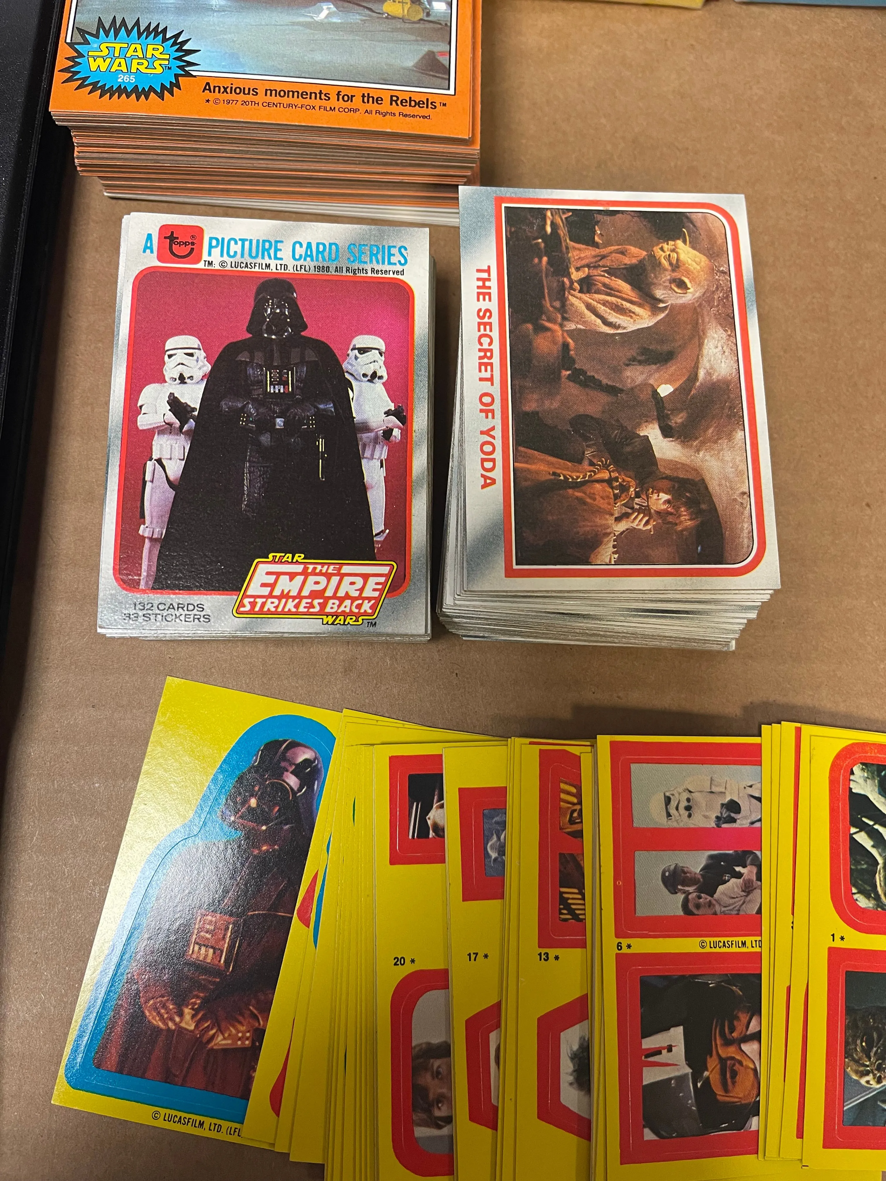 Product image for Complete Empire Strikes Back set w/stickers