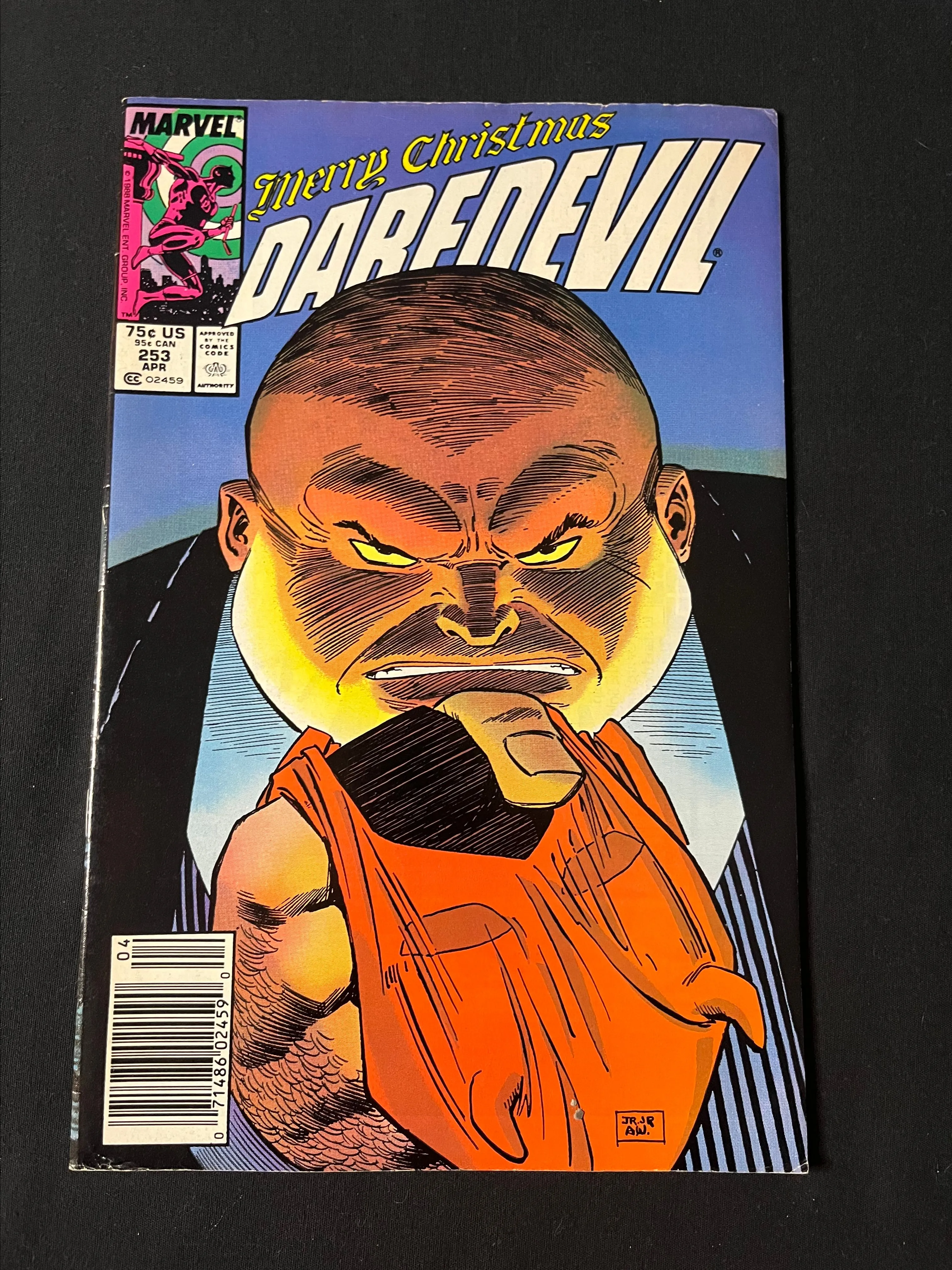 Product image for Daredevil #253 (1988) Kingpin Newsstand Mark Jewelers edition Reborn