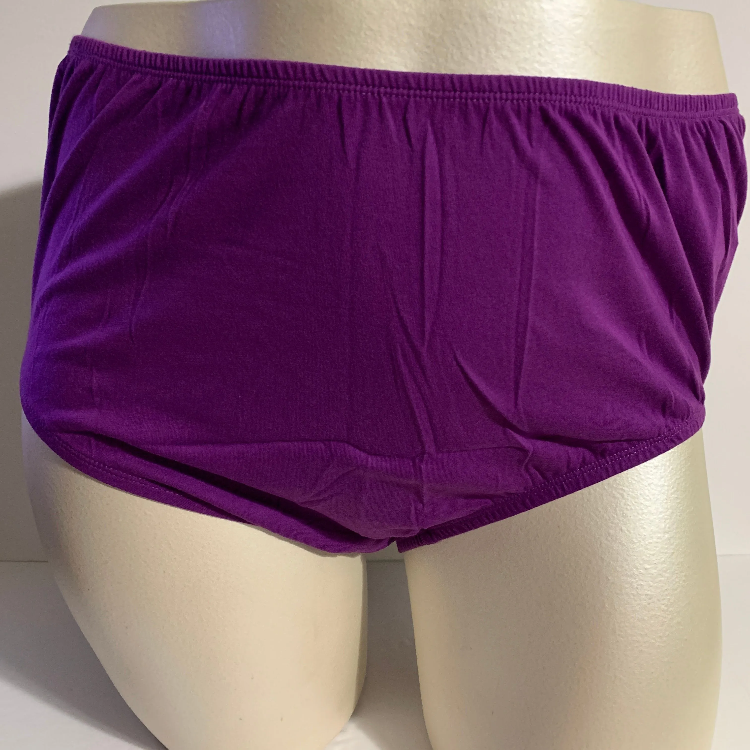 Product image for On The Plus Side Panties Underwear Making It Big MIB Cotton Purple Plus Size 2X