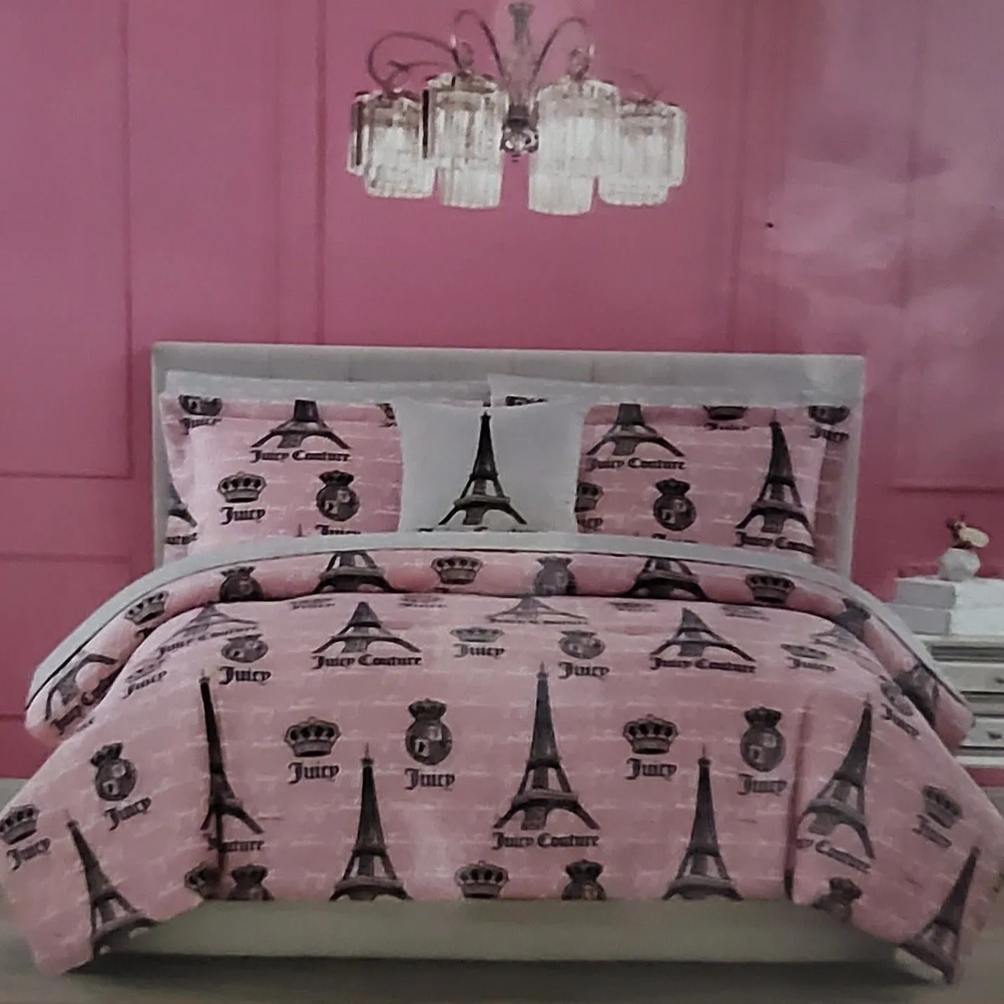 Product image for NWT Juicy Couture Duvet Set