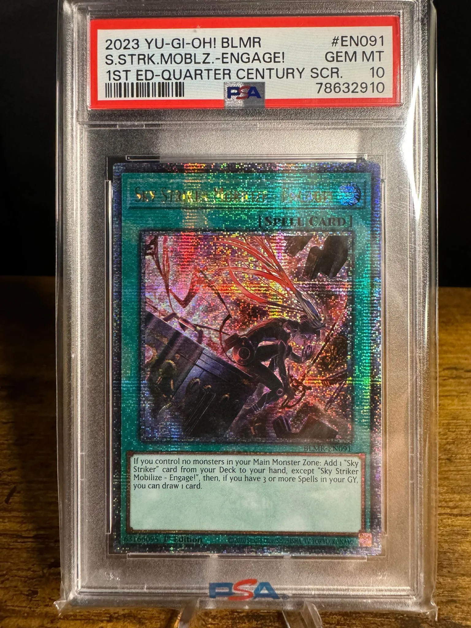 Sky Striker Mobilize - Engage! QCSR PSA 10  Whatnot: Shop, Sell, Connect