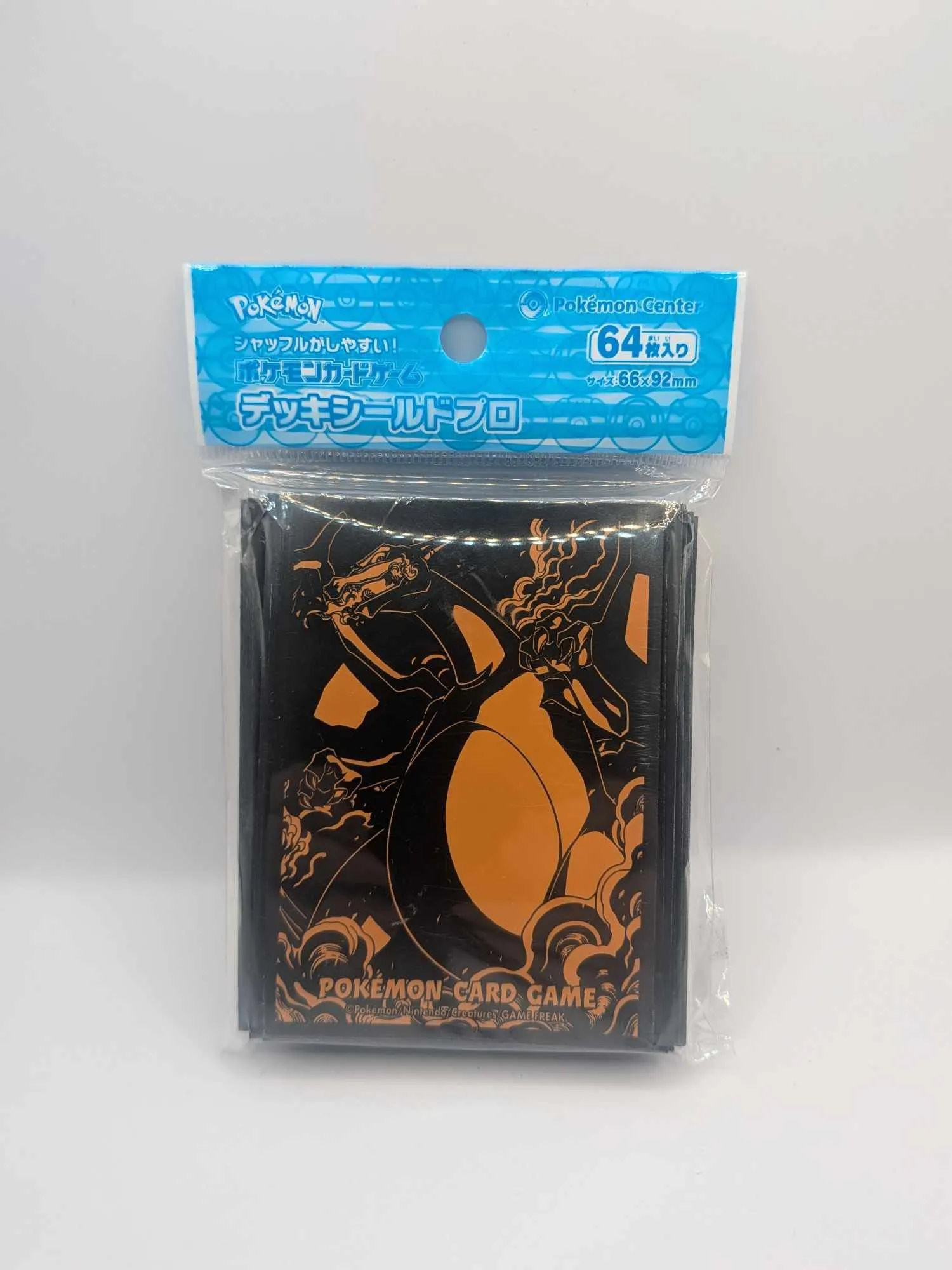 Product image for Pokémon Center Charizard Playing Sleeves Sealed
