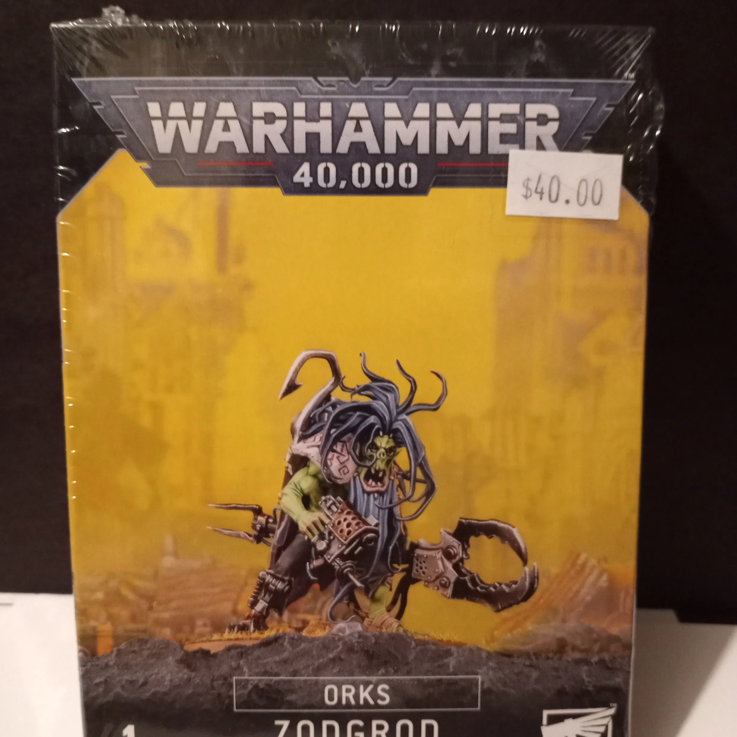 Product image for Warhammer 40k Orks Zodgrod Wortsnagga 50-50