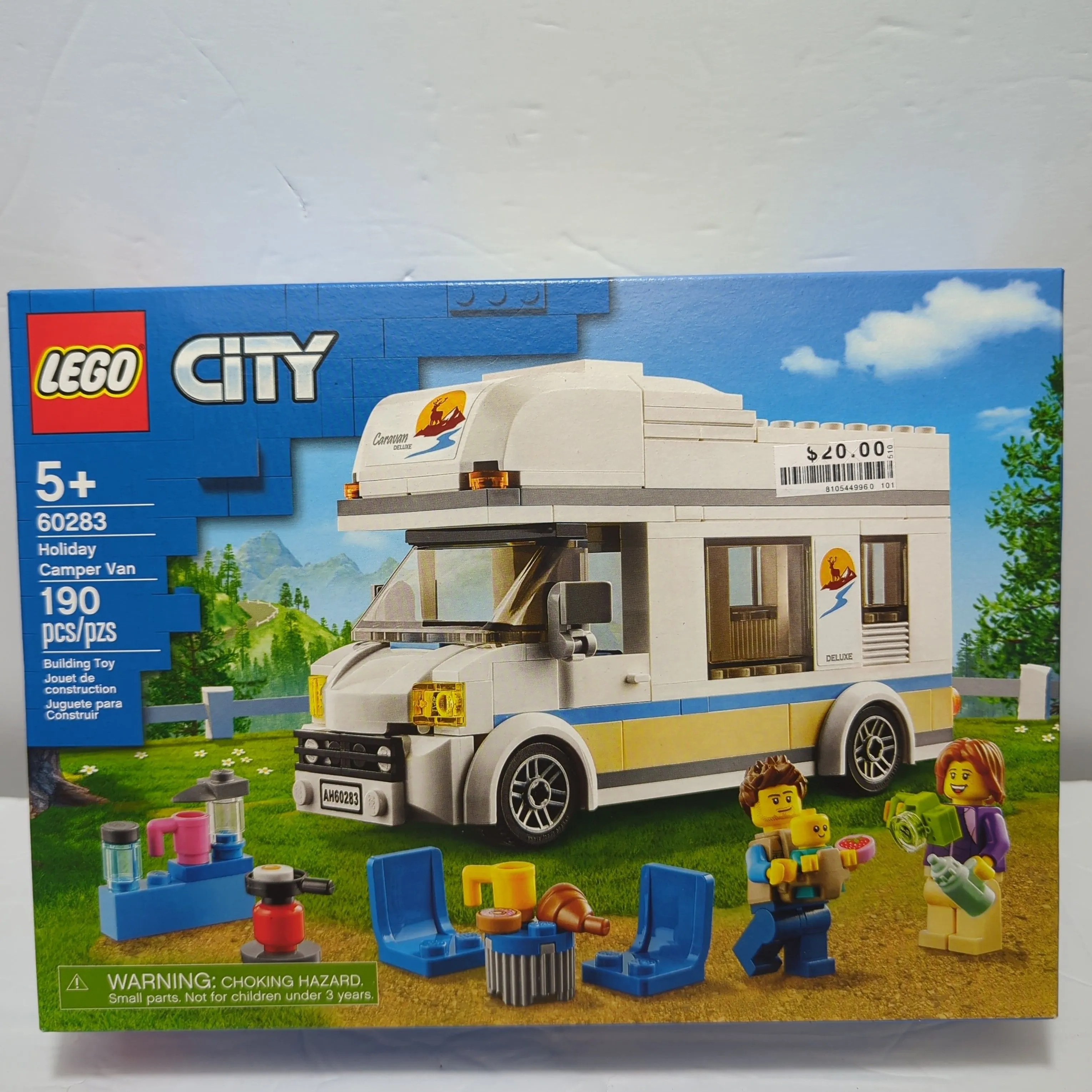 Product image for LEGO City 60283 Holiday Camper Van 