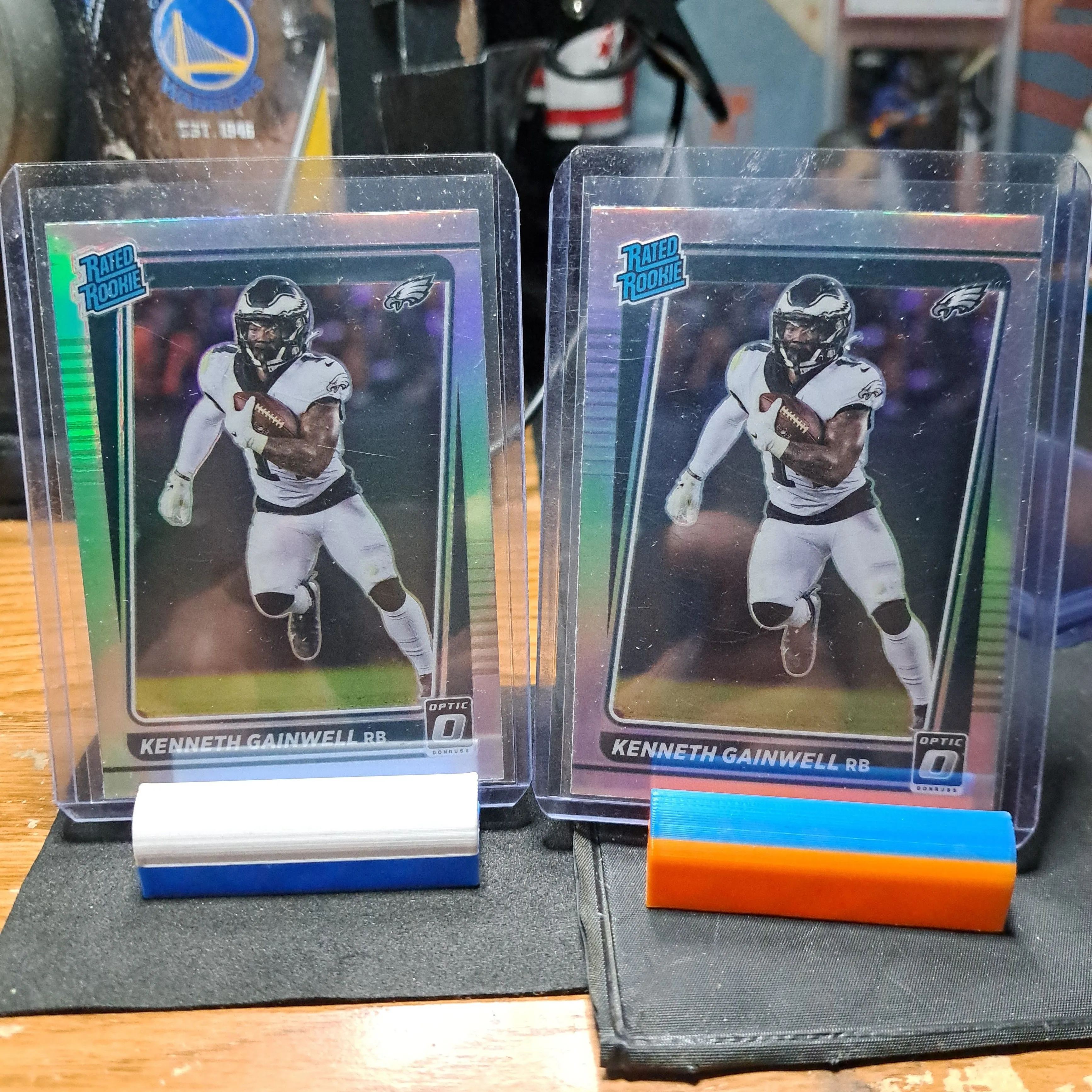 Product image for 2021 panini donruss optic KENNETH GAINWELL silver prizm rated rookie