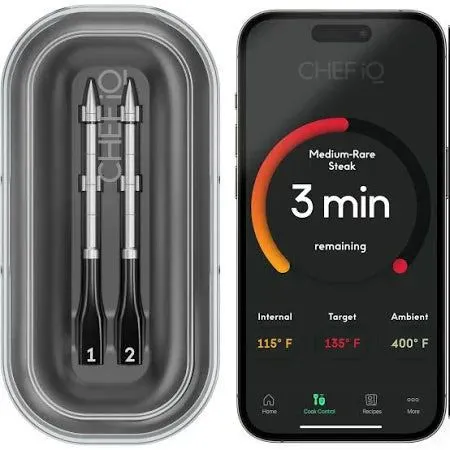 Product image for Chef iQ Smart Thermometer and Hub, 2 Probe Set