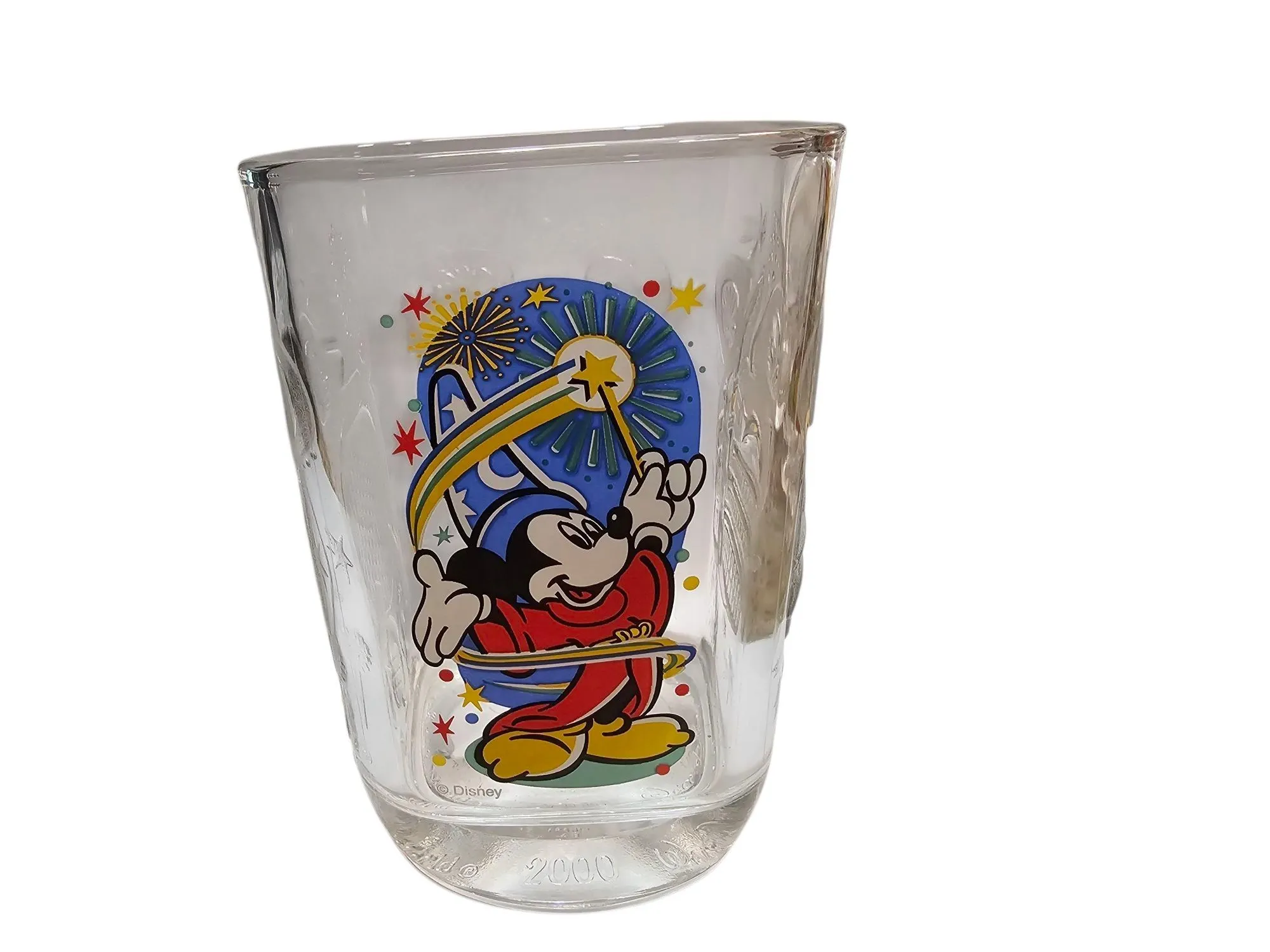 Product image for McDonald's Disney 2000 Square Glass Tumbler