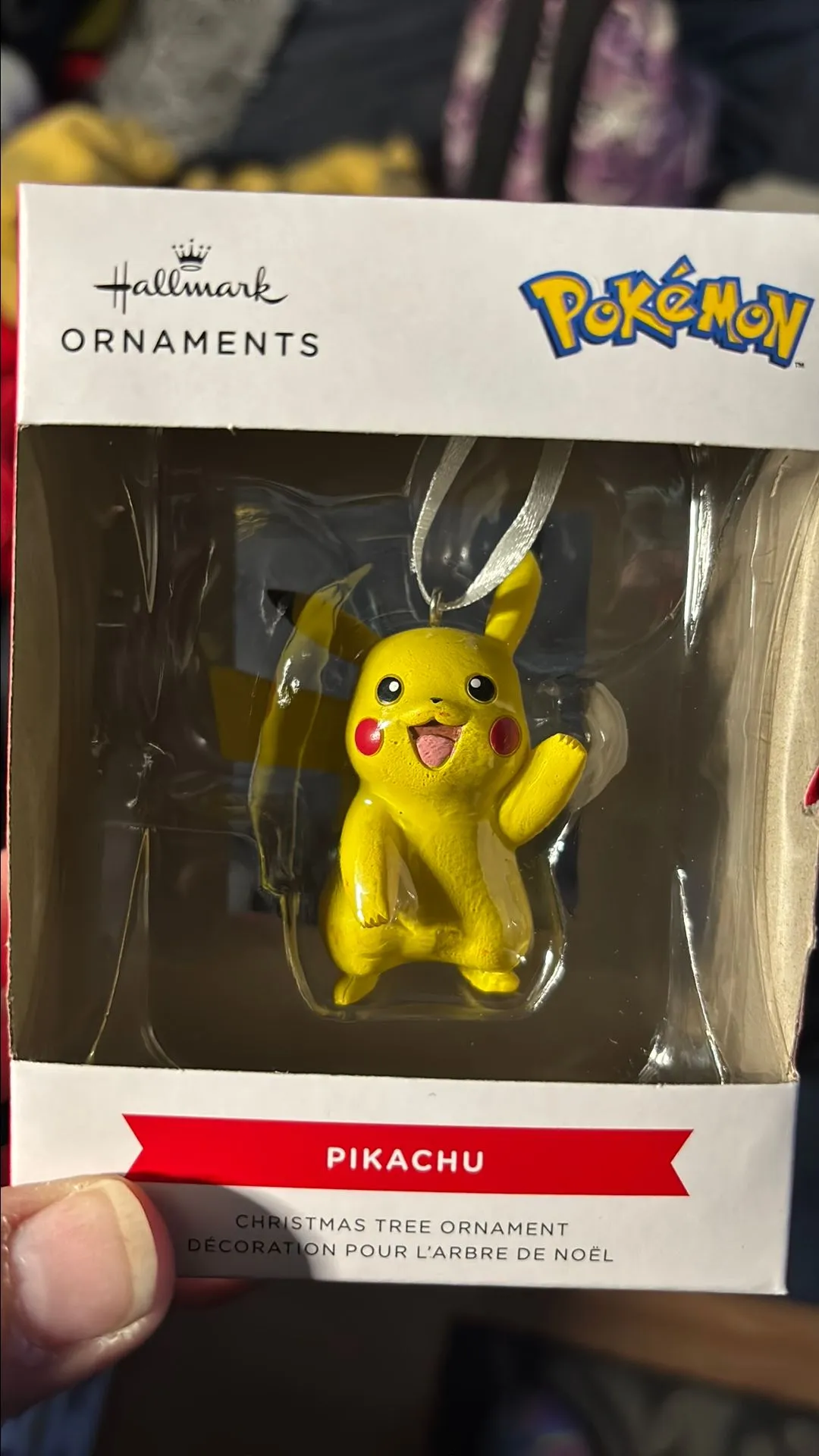 Product image for Pikachu Christmas ornament