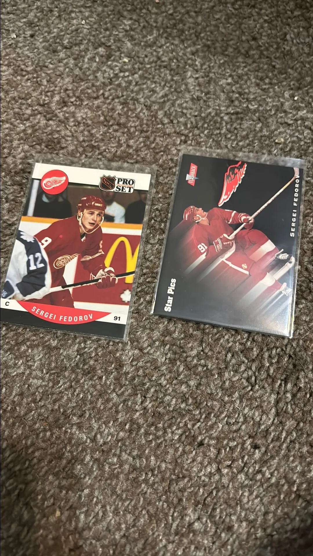 Product image for Sergei Fedorov lot Redwings