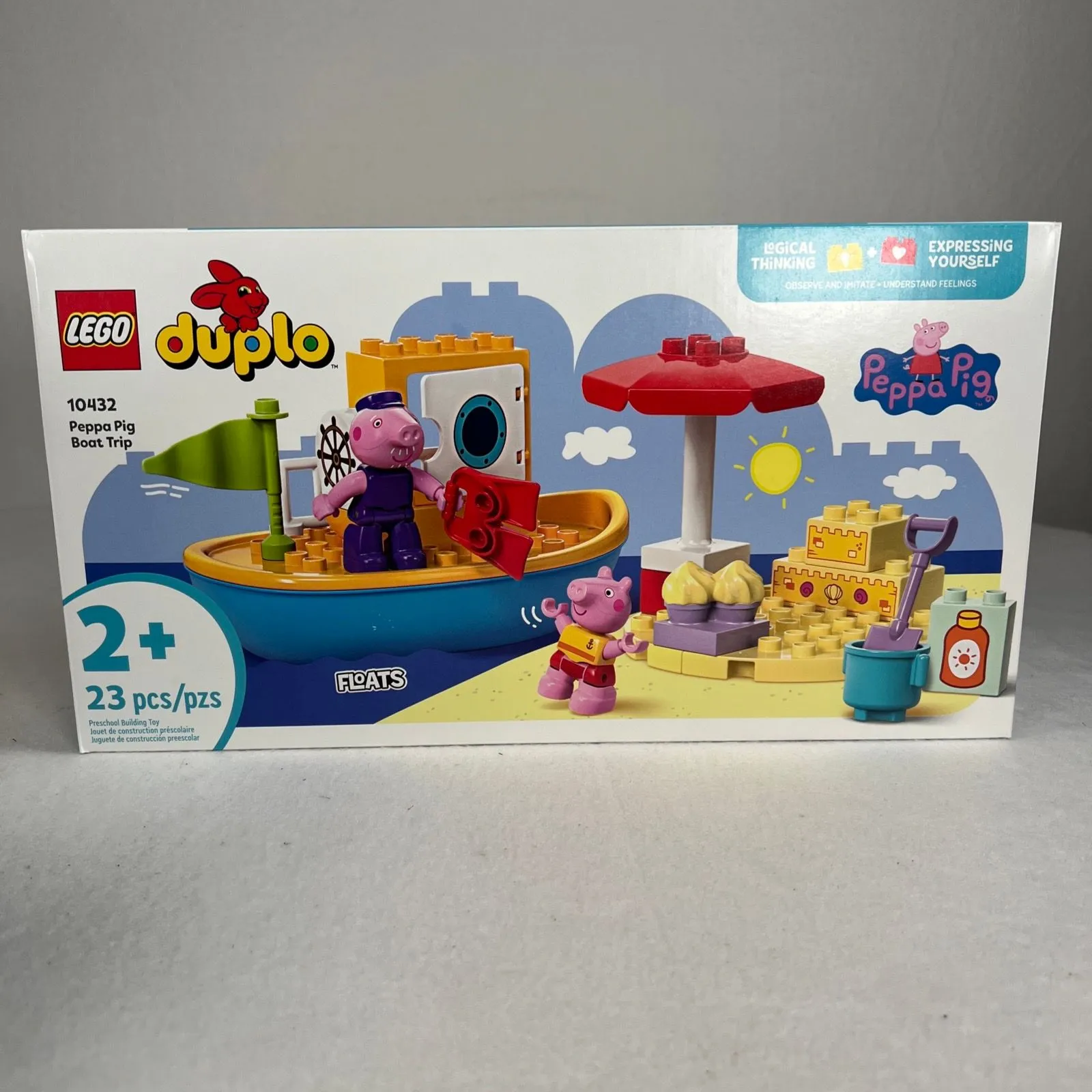 Product image for LEGO DUPLO: Peppa Pig Boat Trip Set 10432 Sealed