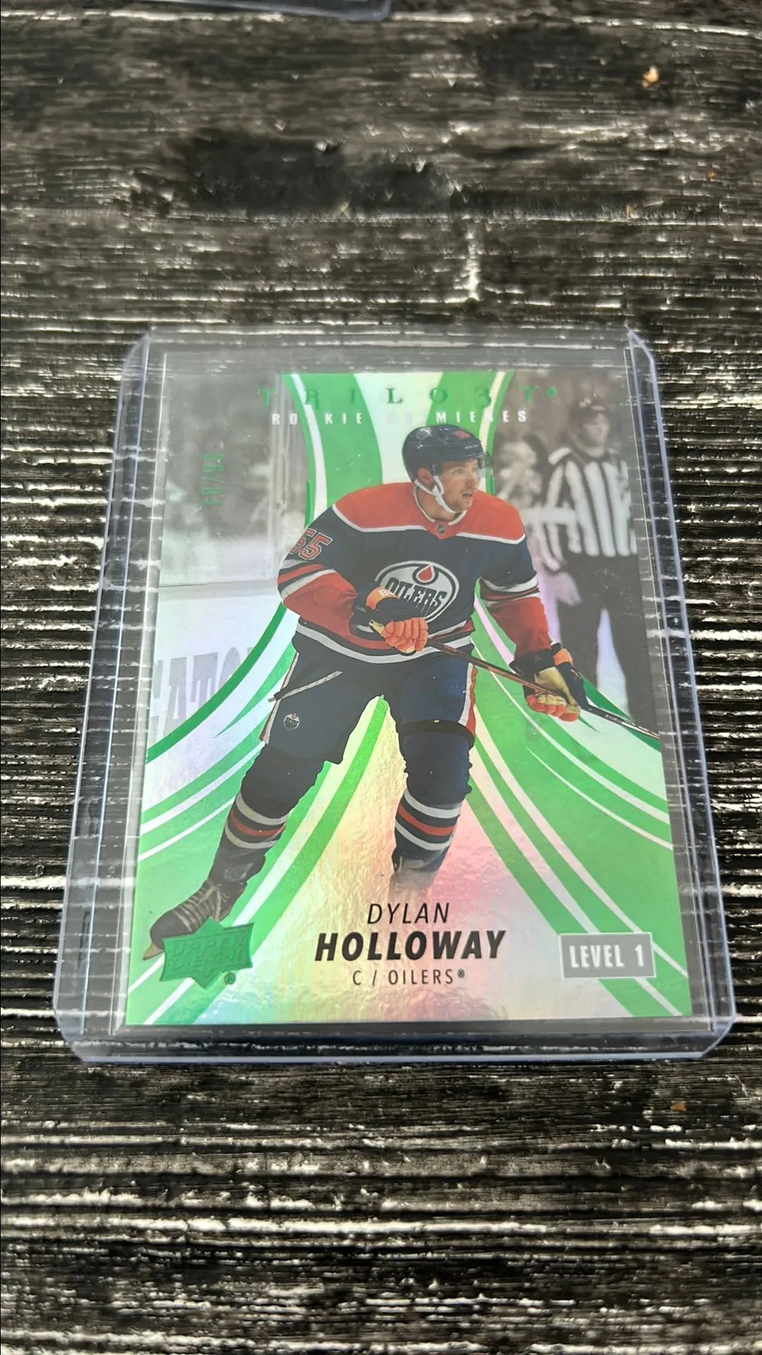 Product image for DYLAN HOLLOWAY /99 TRILOGY ROOKIE CARD