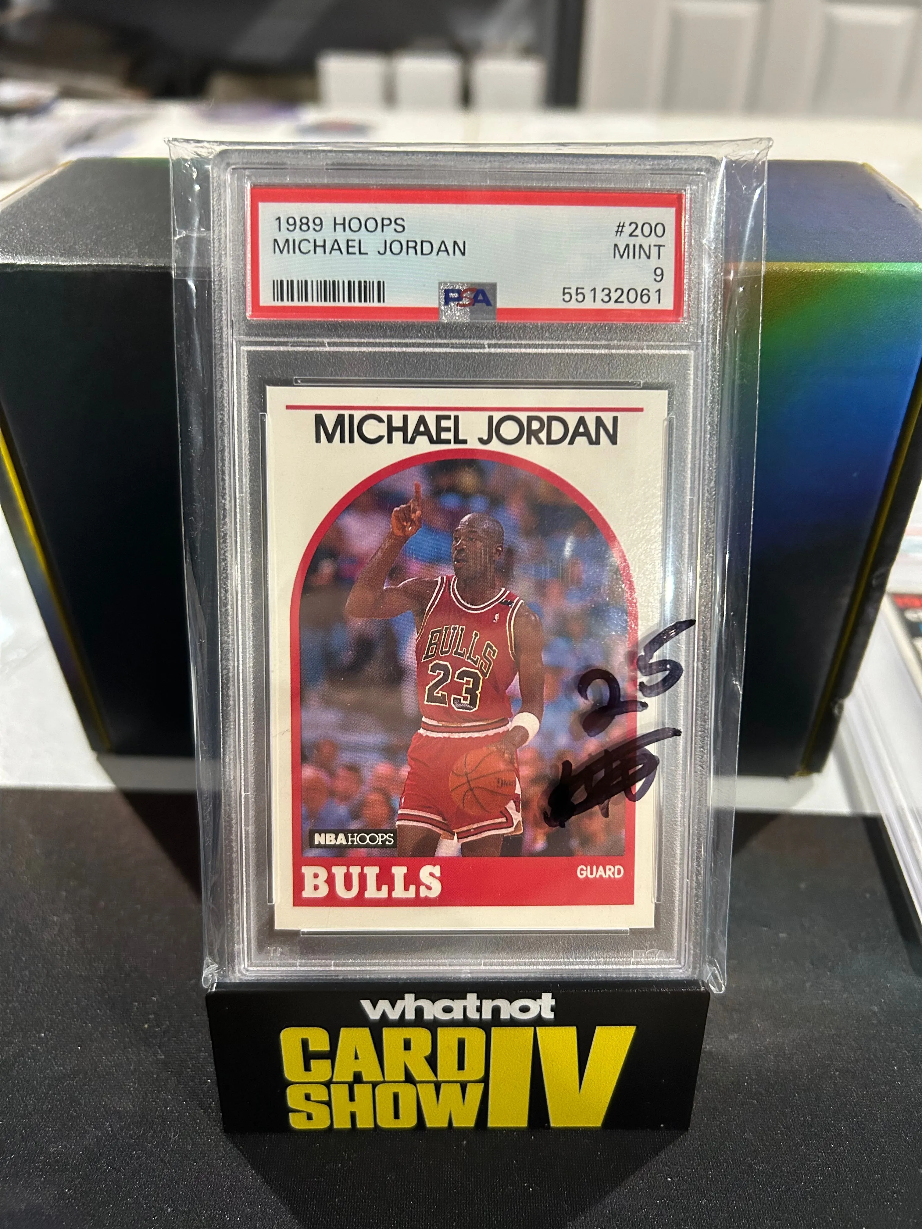Product image for 1989 Hoops Michael Jordan PSA 9