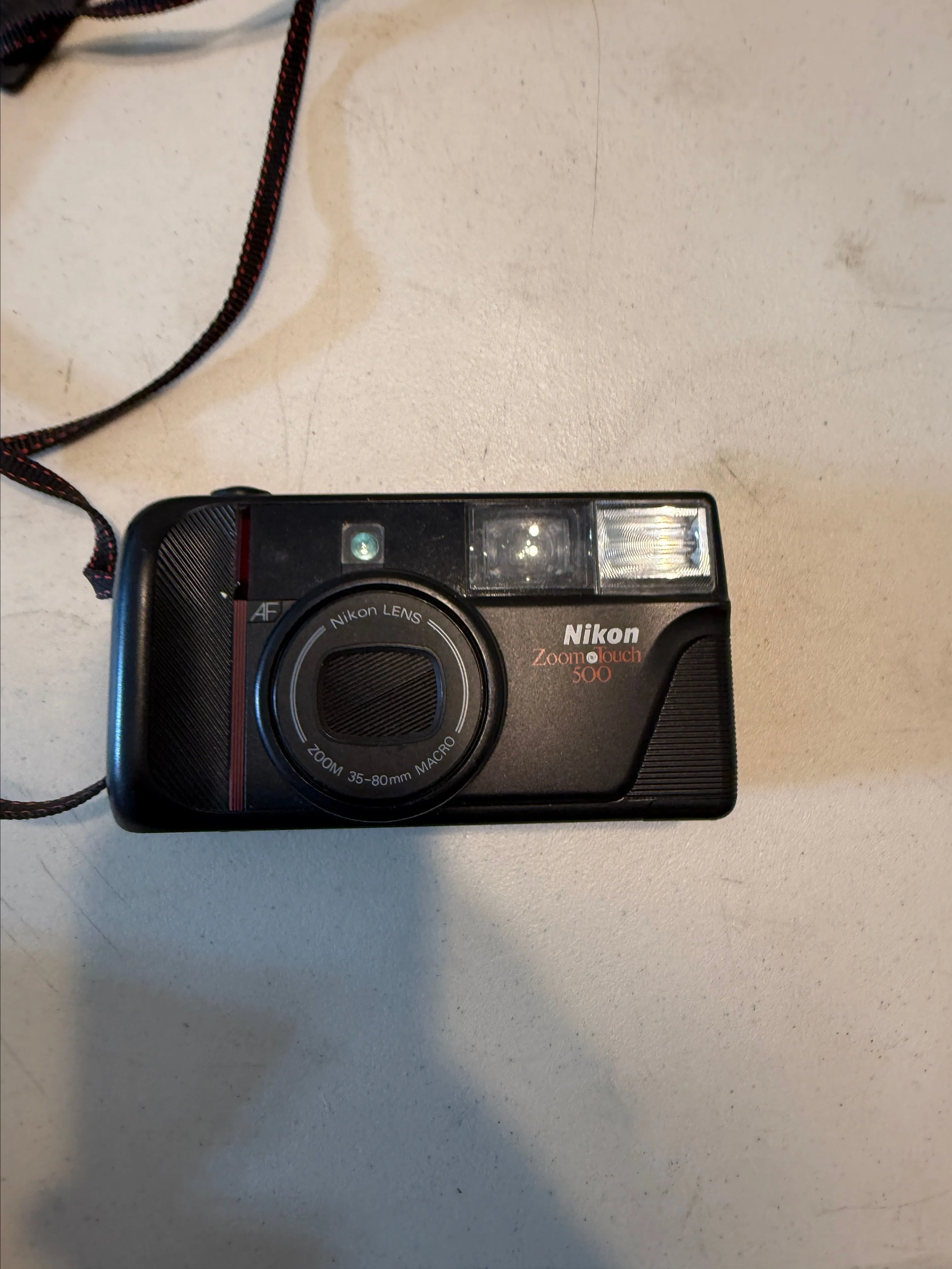 Product image for Nikon Zoom Touch 500s AF Black Point Shoot Film Camera