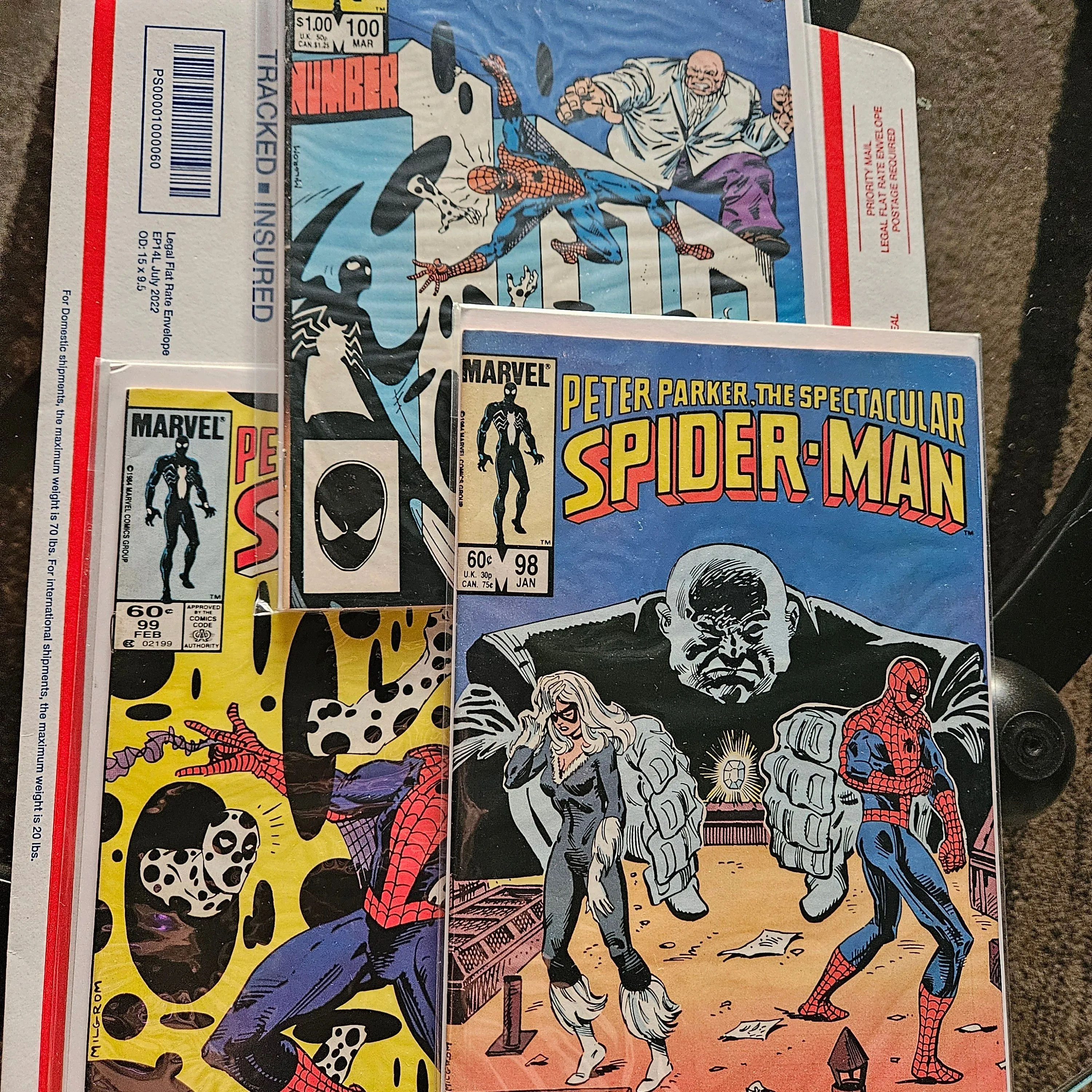 Product image for Spectaculad Spiderman 98, 99, and 100