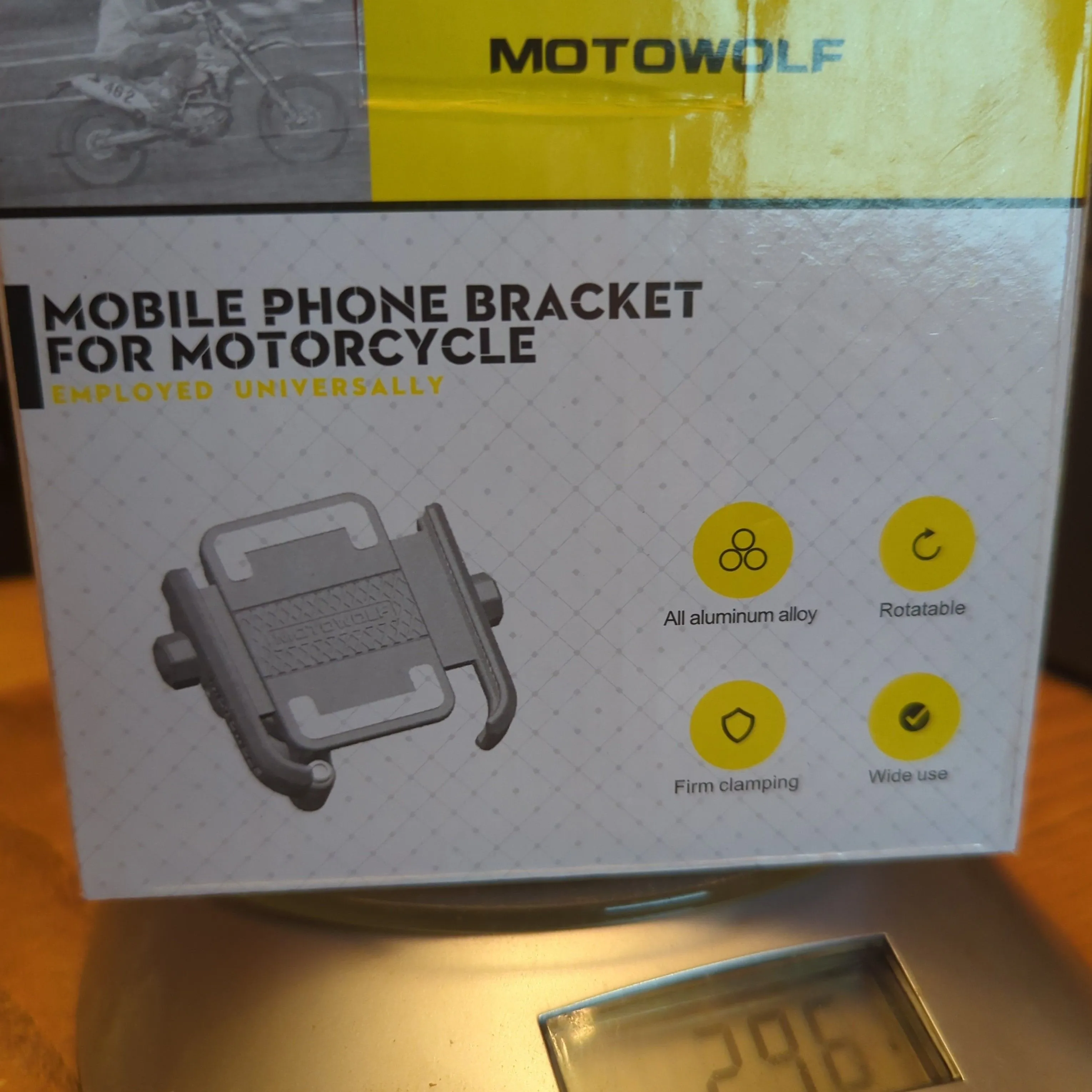 Product image for motorcycle phone bracket #1
