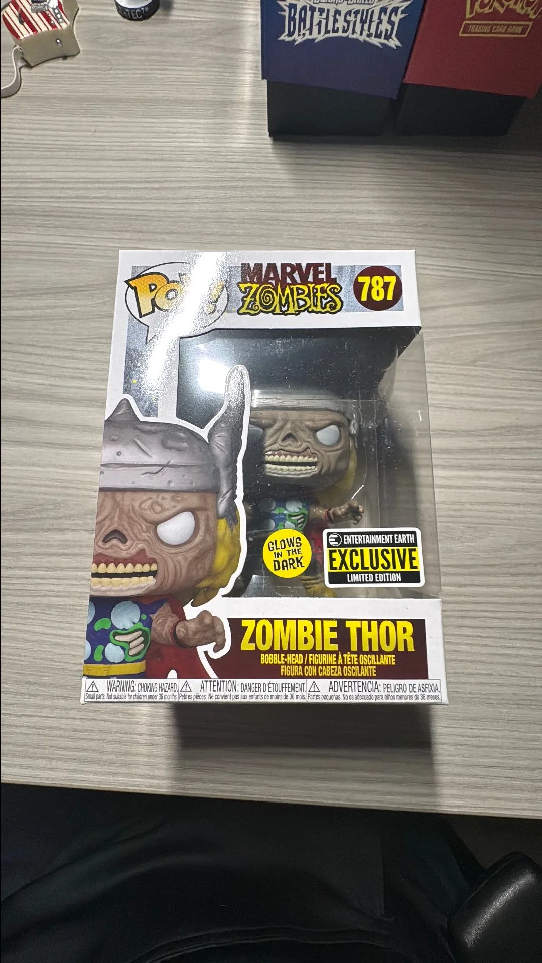 Product image for Zombie Thor Glow in the Dark Entertainment Earth Exclusive