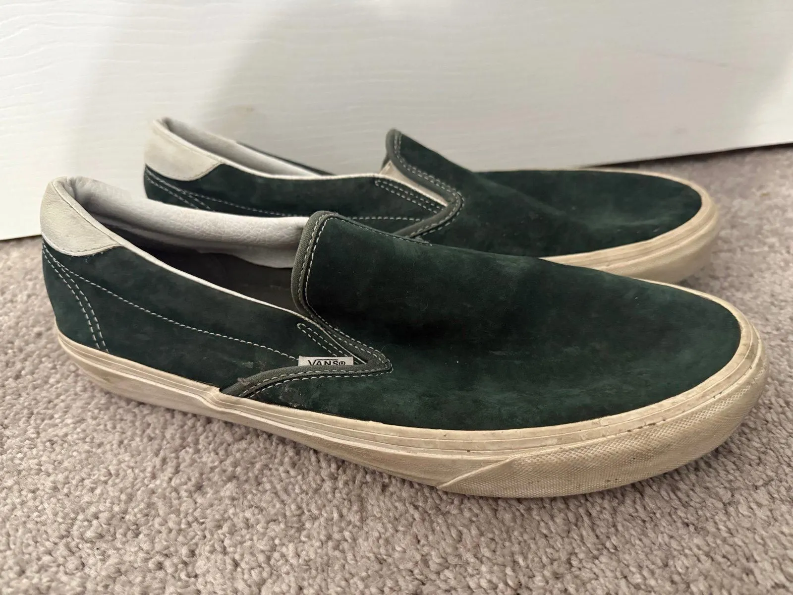 Product image for Men’s Vans Slip On Eco Dry Suede Sneakers