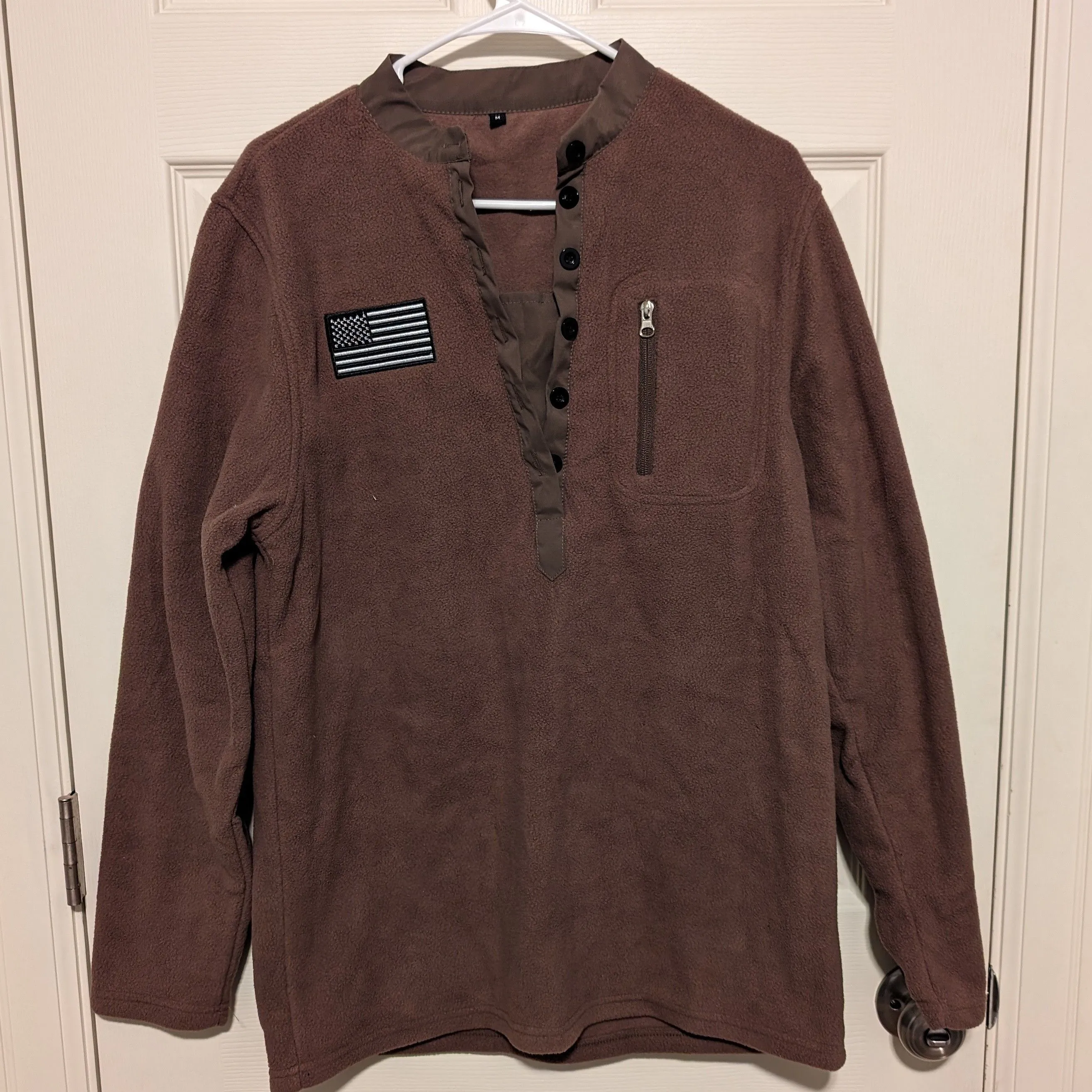 Product image for NWT Men's brown tactical fleece Medium 
