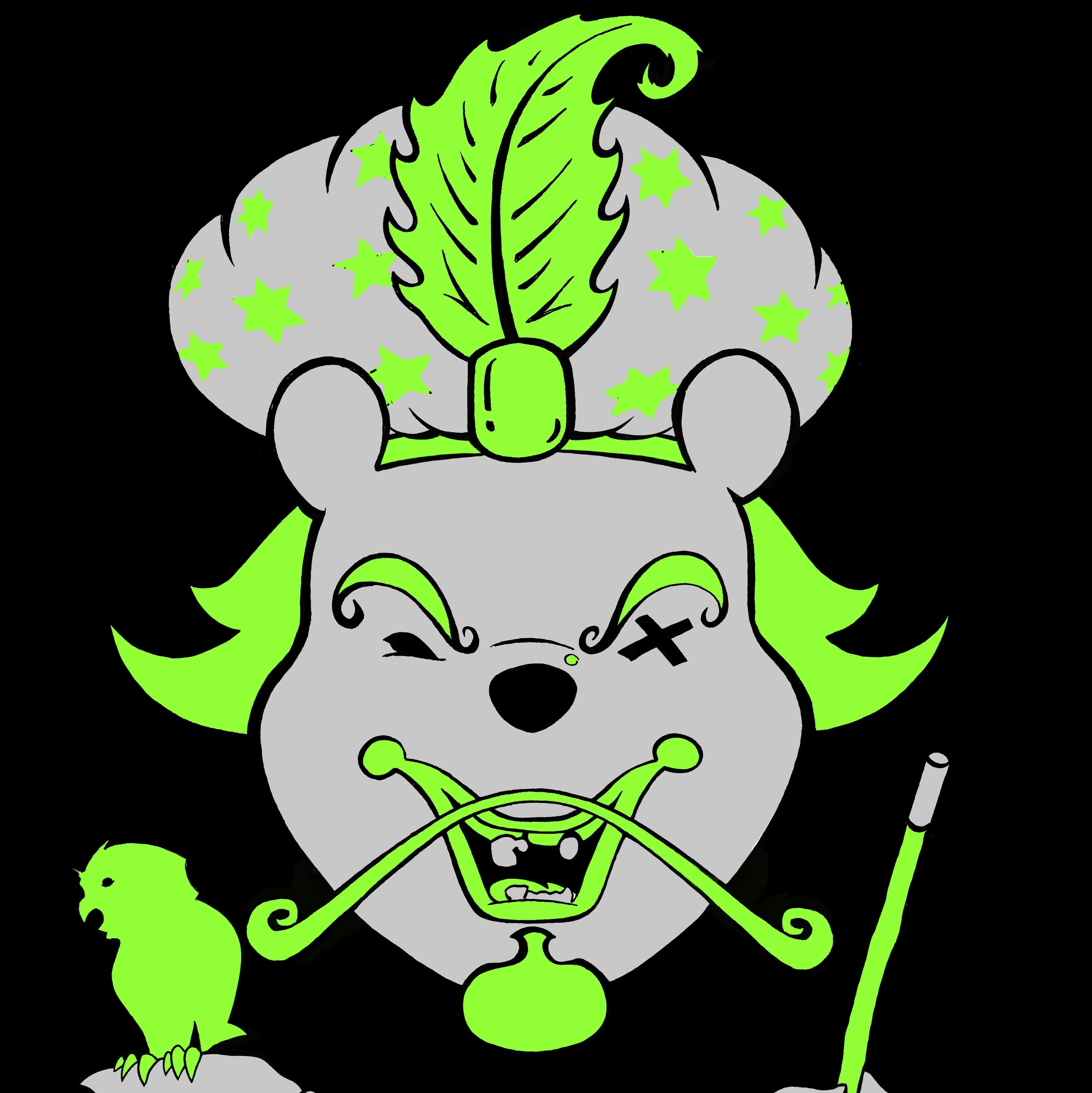 Product image for Great POOHlinko Green virgin