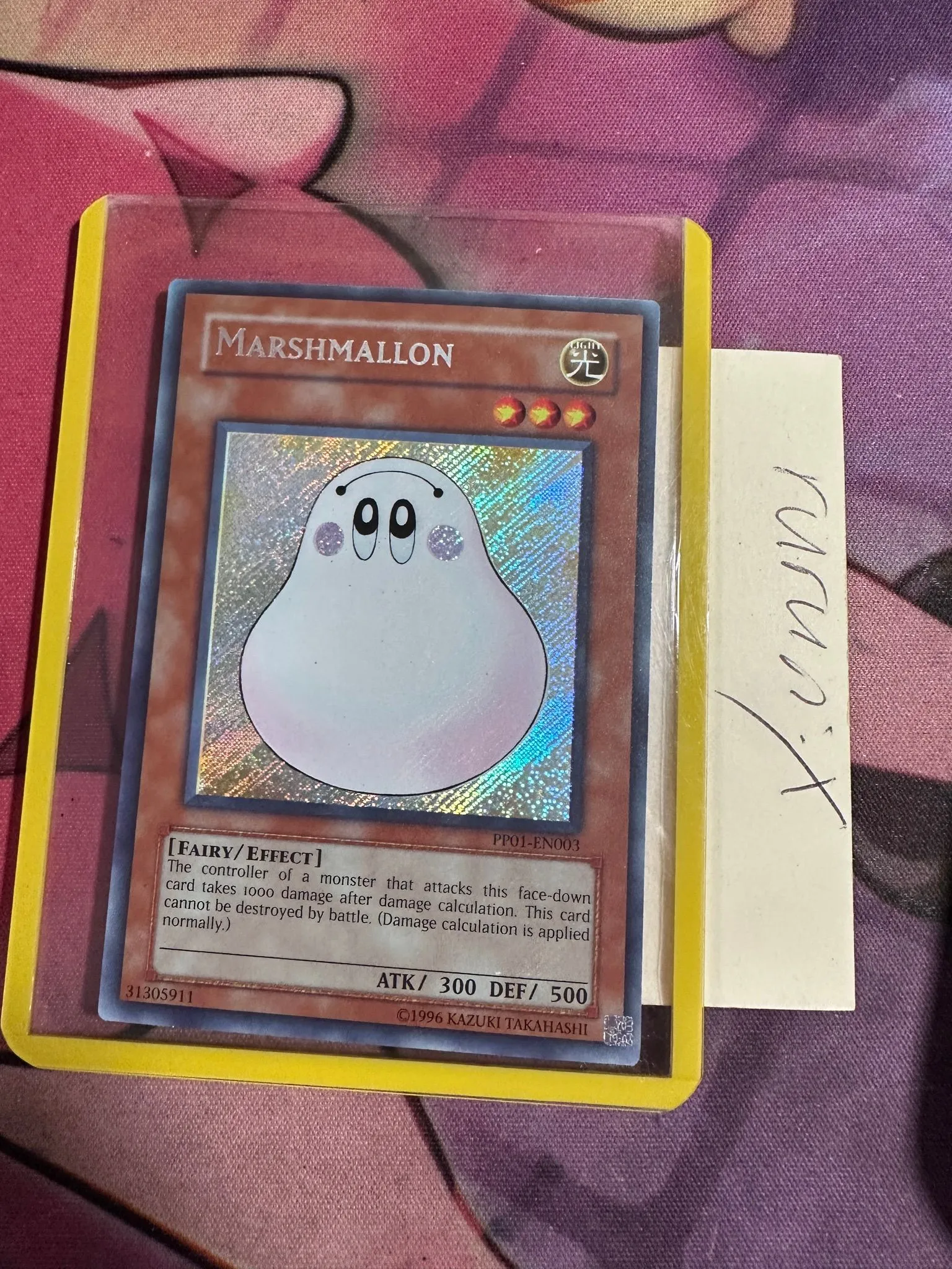 yugioh marshmallon deck Yu-Gi-Oh! Limited Edition Marshmallon Metal Card main image 1