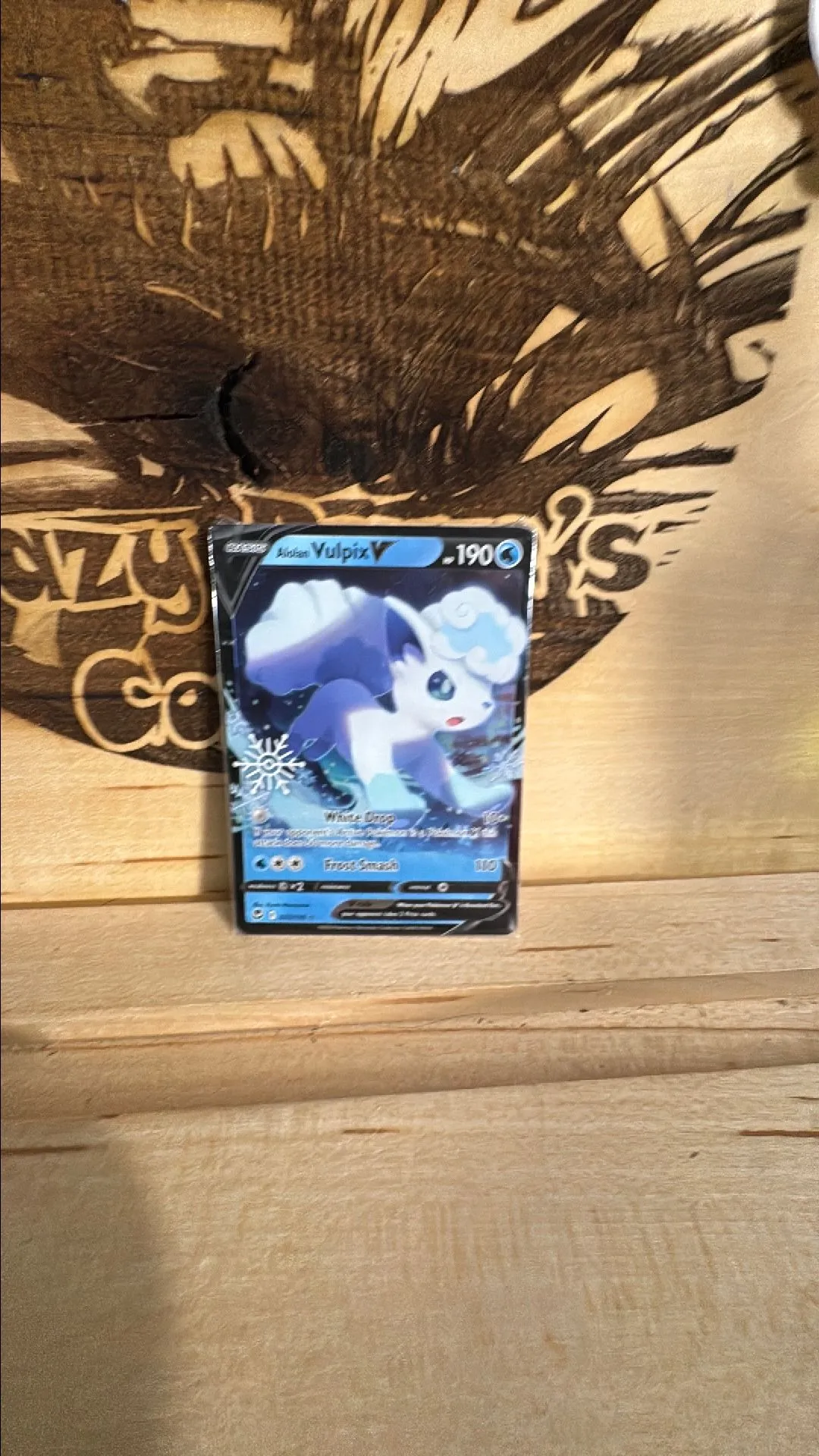Product image for Alolan Vulpix V [Snowflake Stamp] #33 Pokemon Silver Tempest