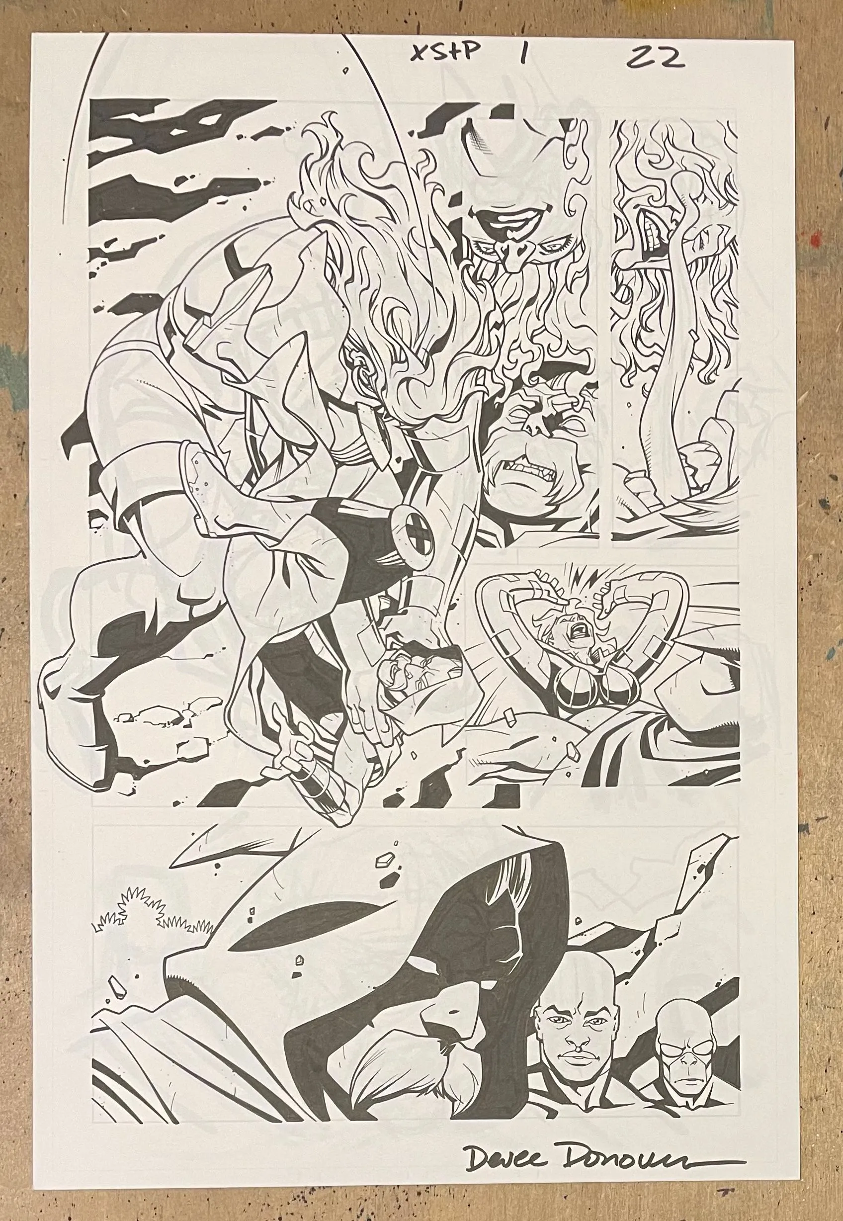 Product image for X-Men Serve and Protect Issue 1 pg 22
