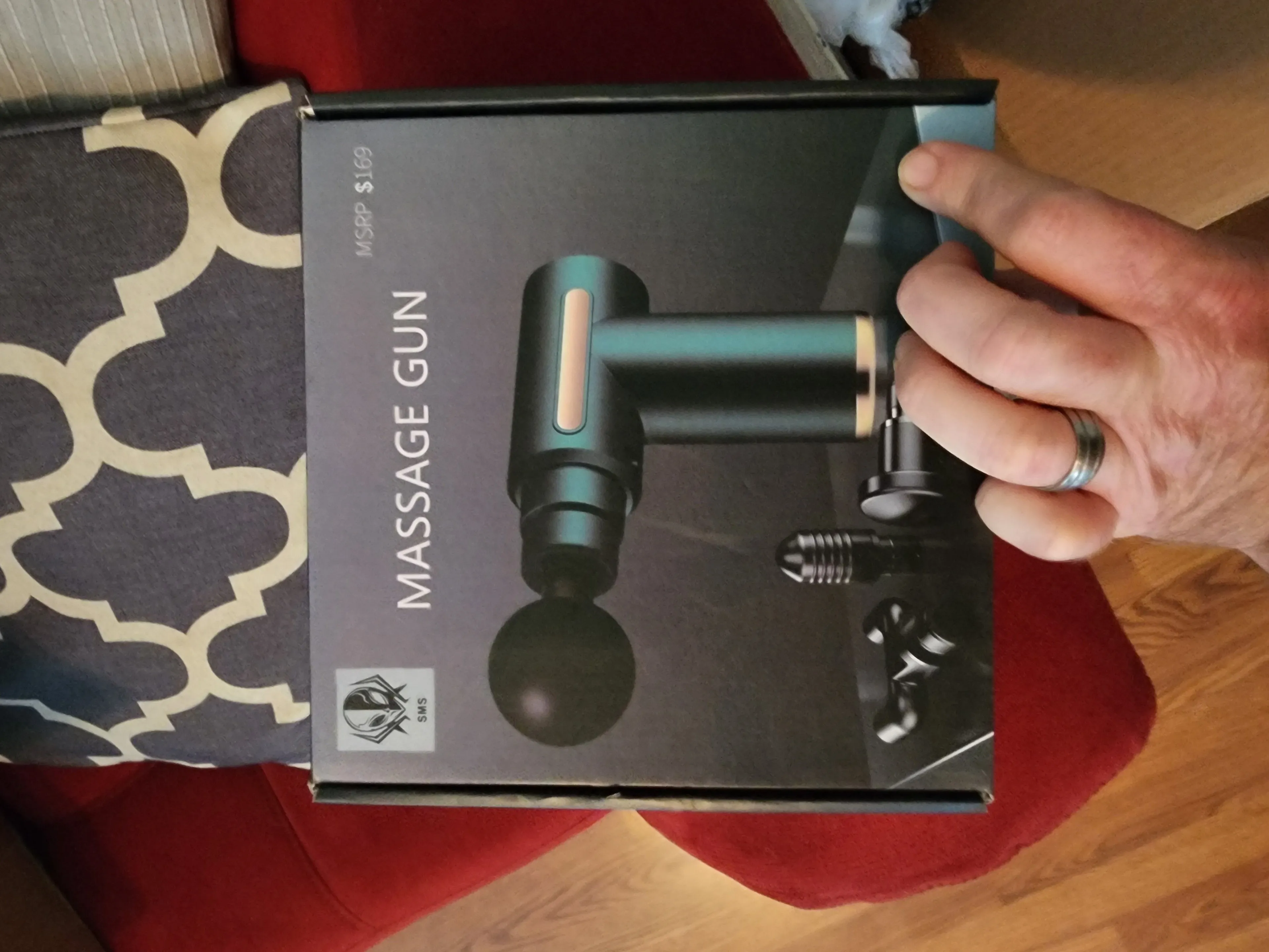 Product image for massage gun 