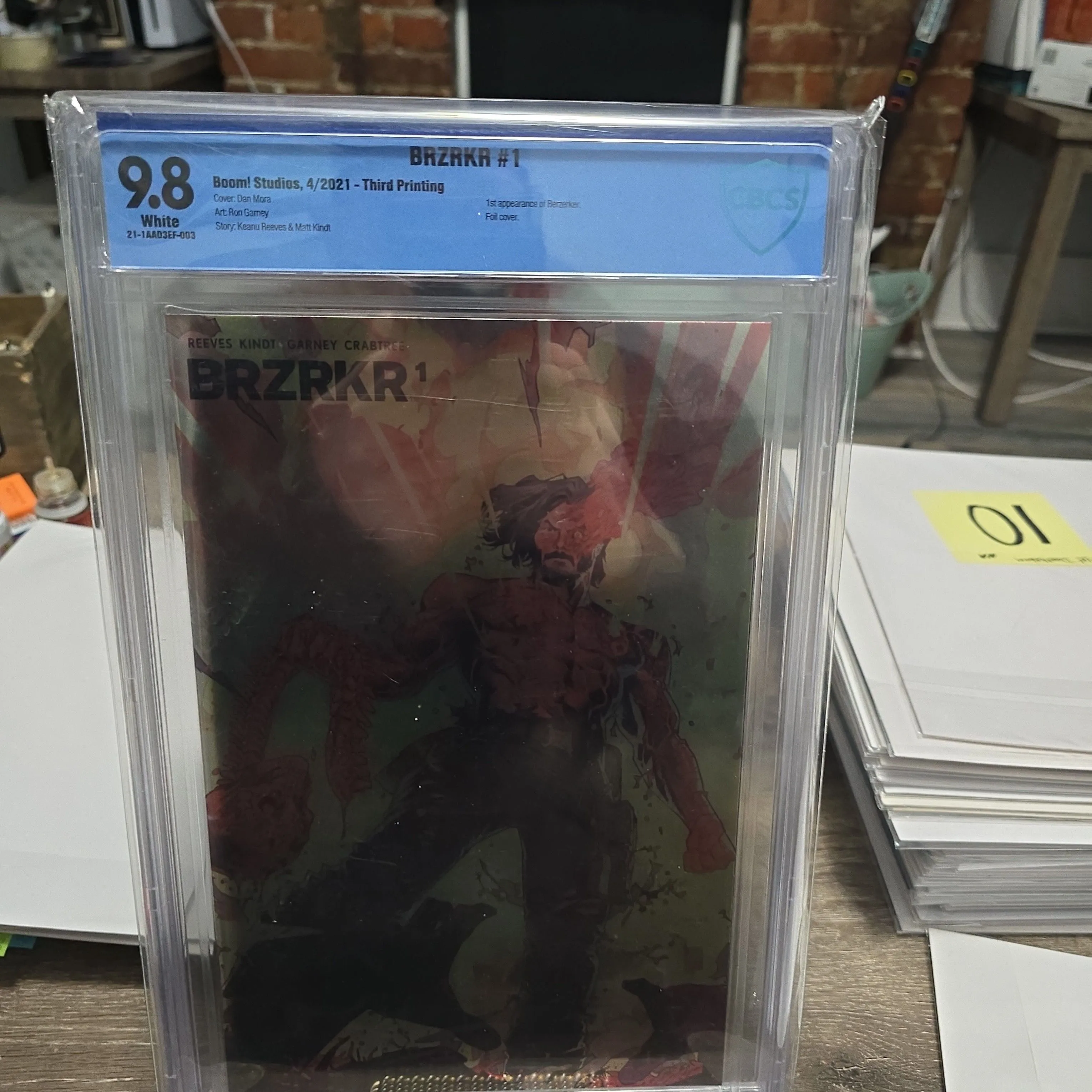 Product image for Brzrkr #1   CBCS Slab  bundle 