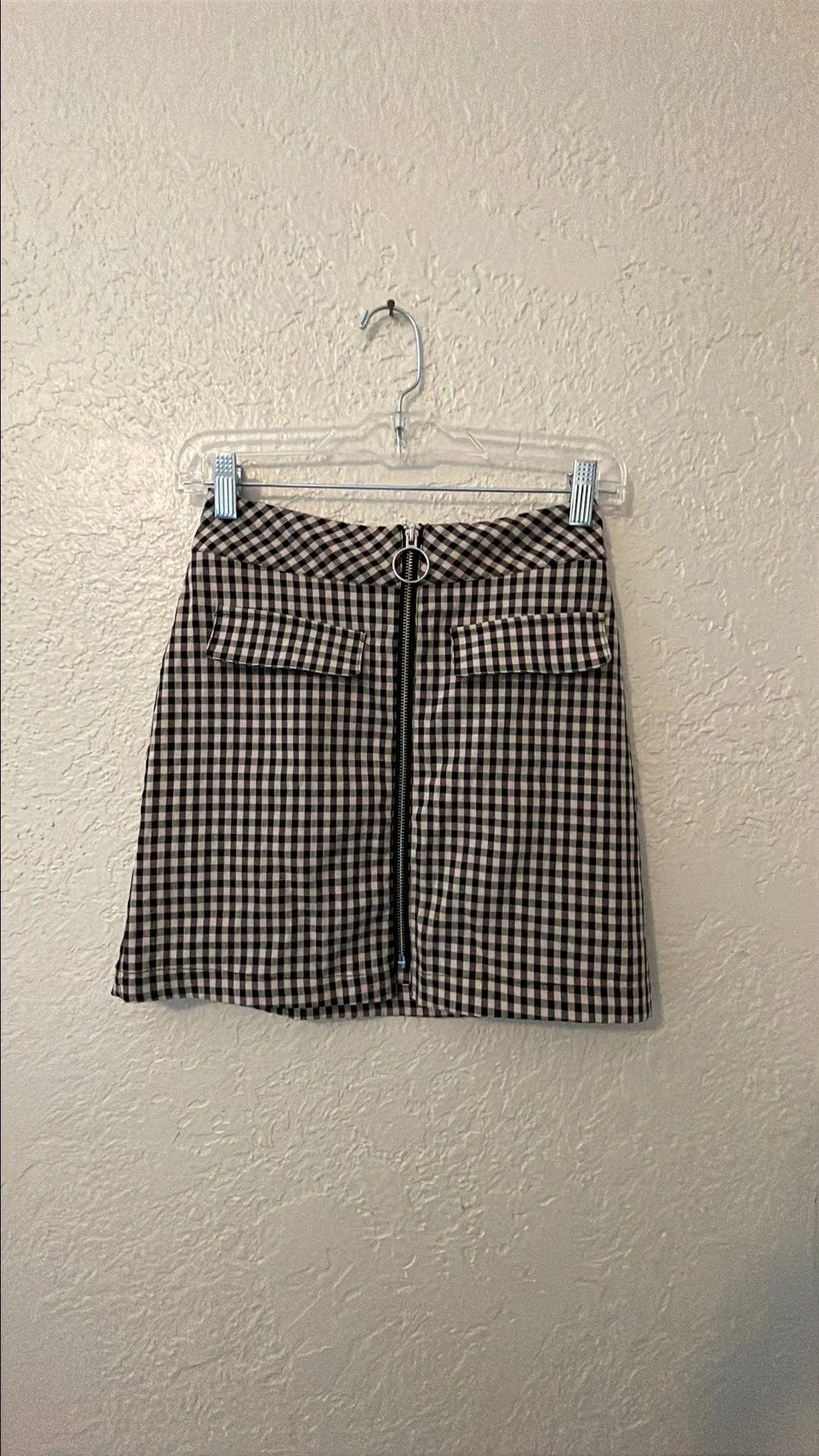 Product image for Urban Outfitters gingham print mini skirt