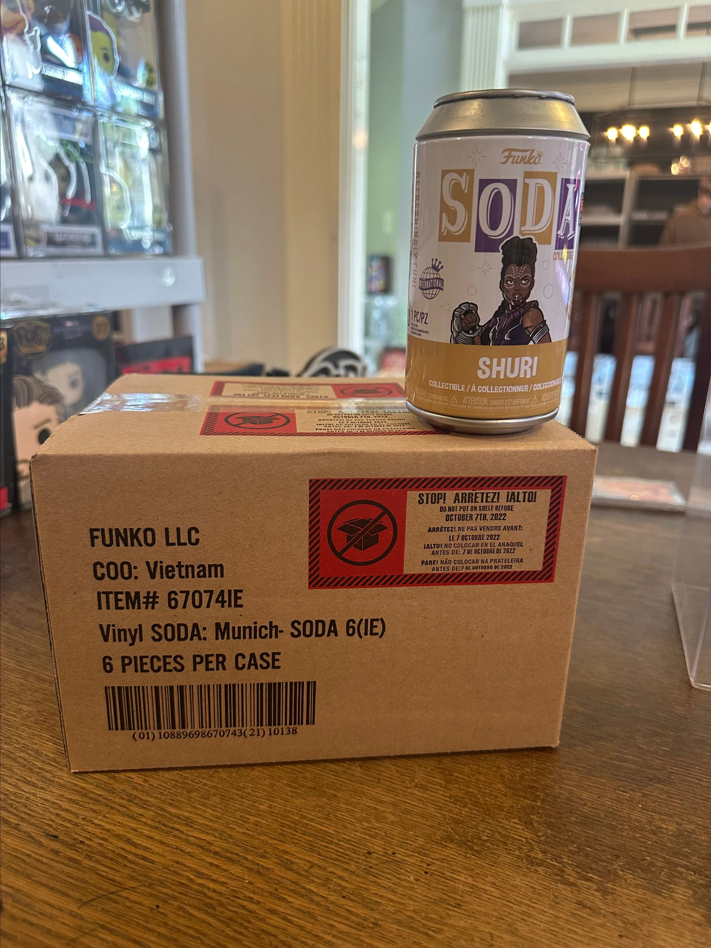 Product image for 1 SHURI INTL FUNKO SODA SEALED CASE WITH CHASE