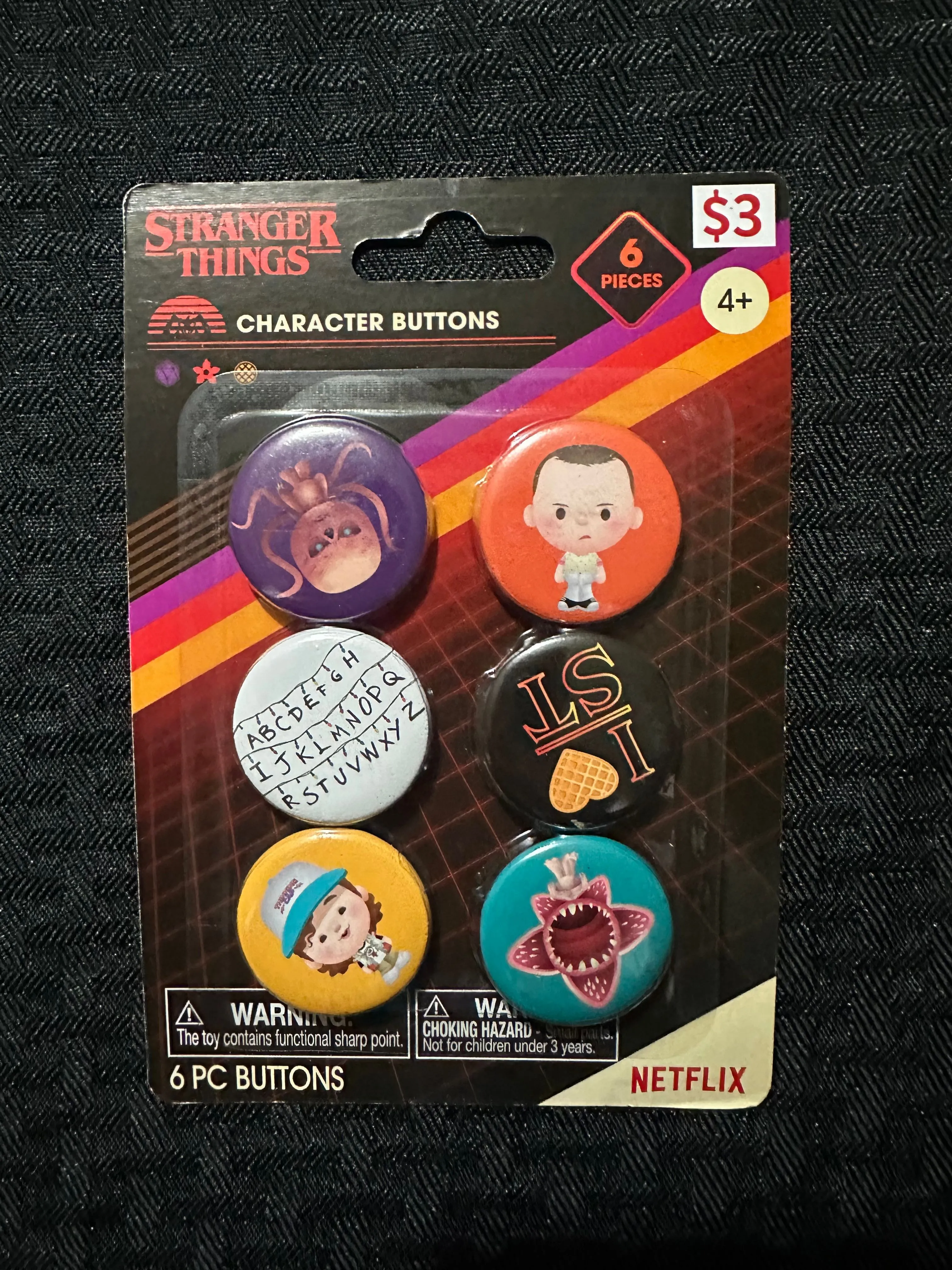 Product image for Stranger Things Buttons #2