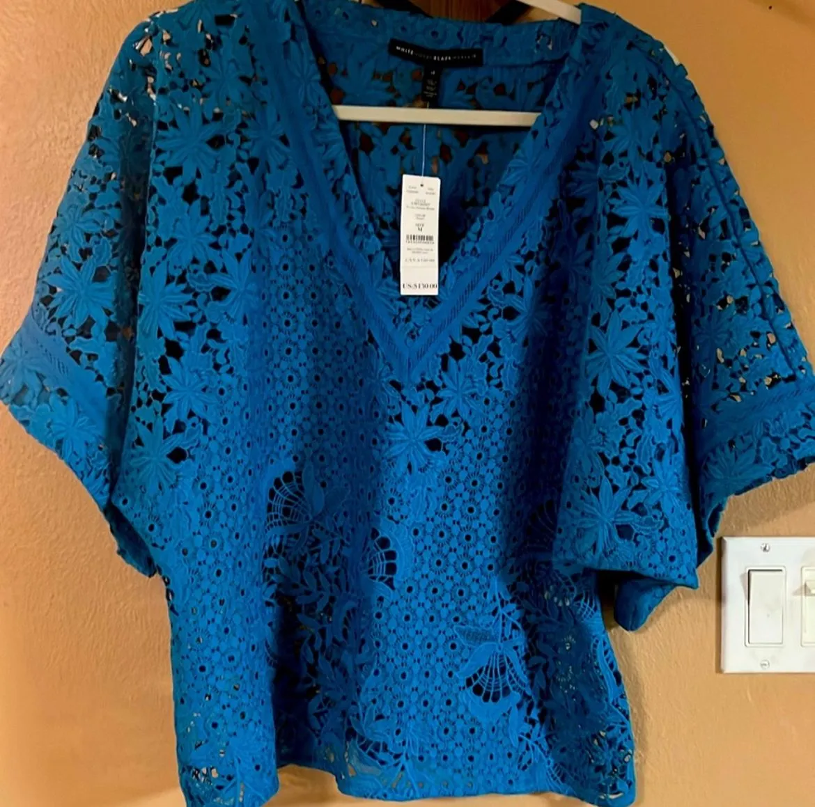 Product image for Blue blouse MSRP 130