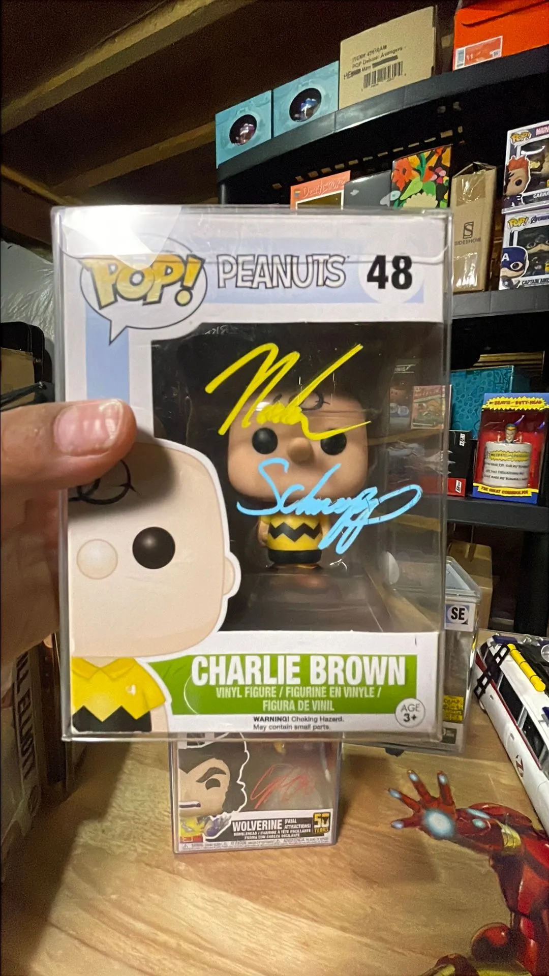 Product image for Funko Pop Charlie Brown #48 Autographed
